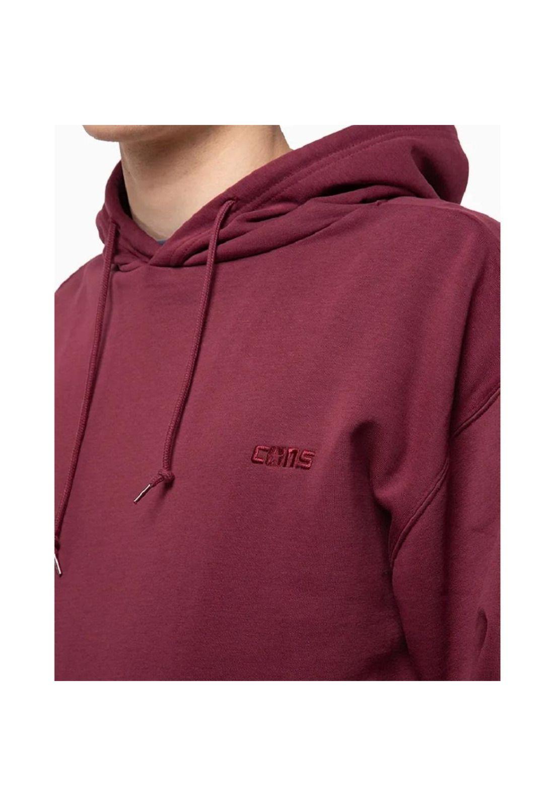 Polerón Hombre Hoodie Cons Burdeo Converse-4