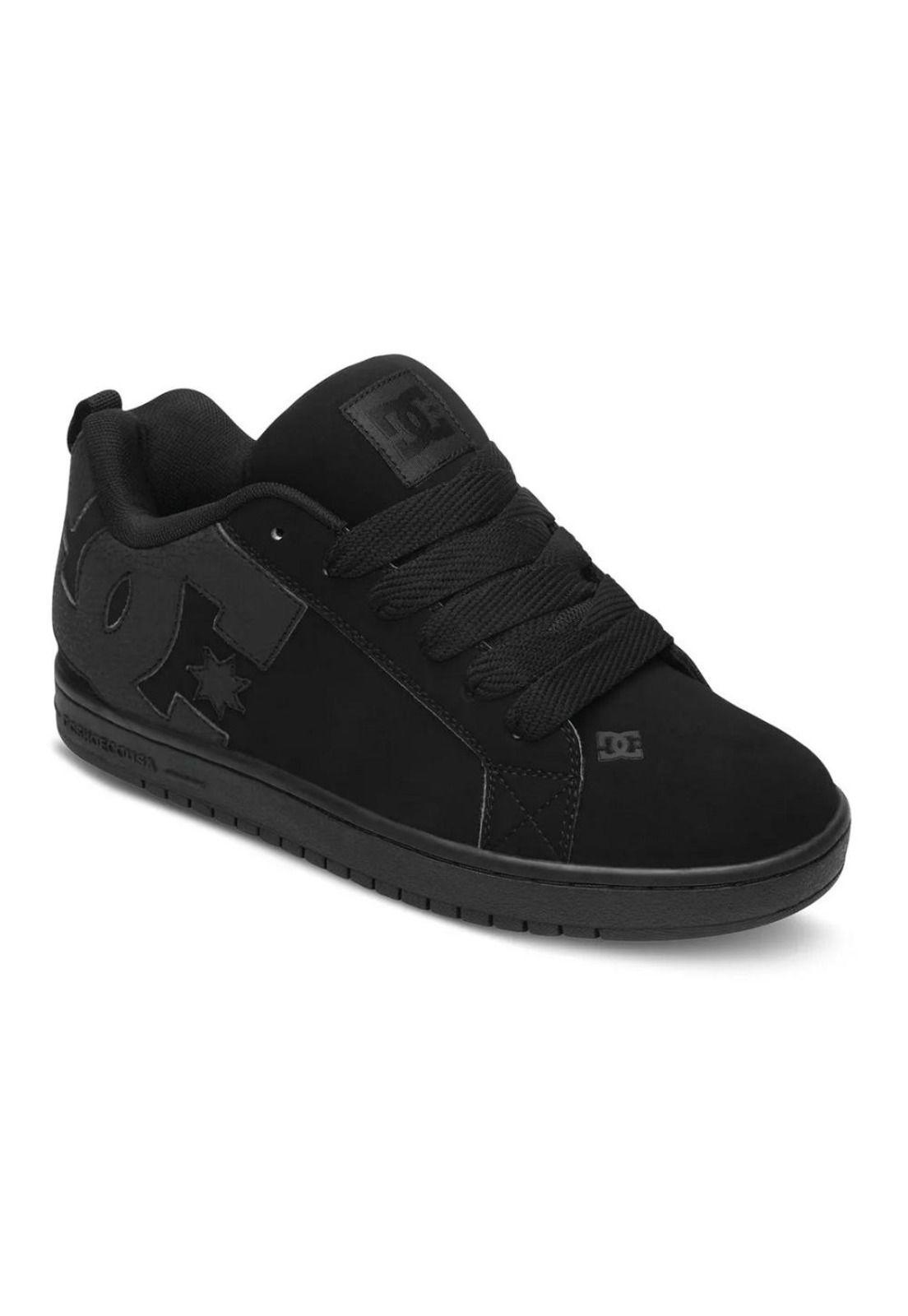 Zapatilla Hombre Court Graffik Black DC-1