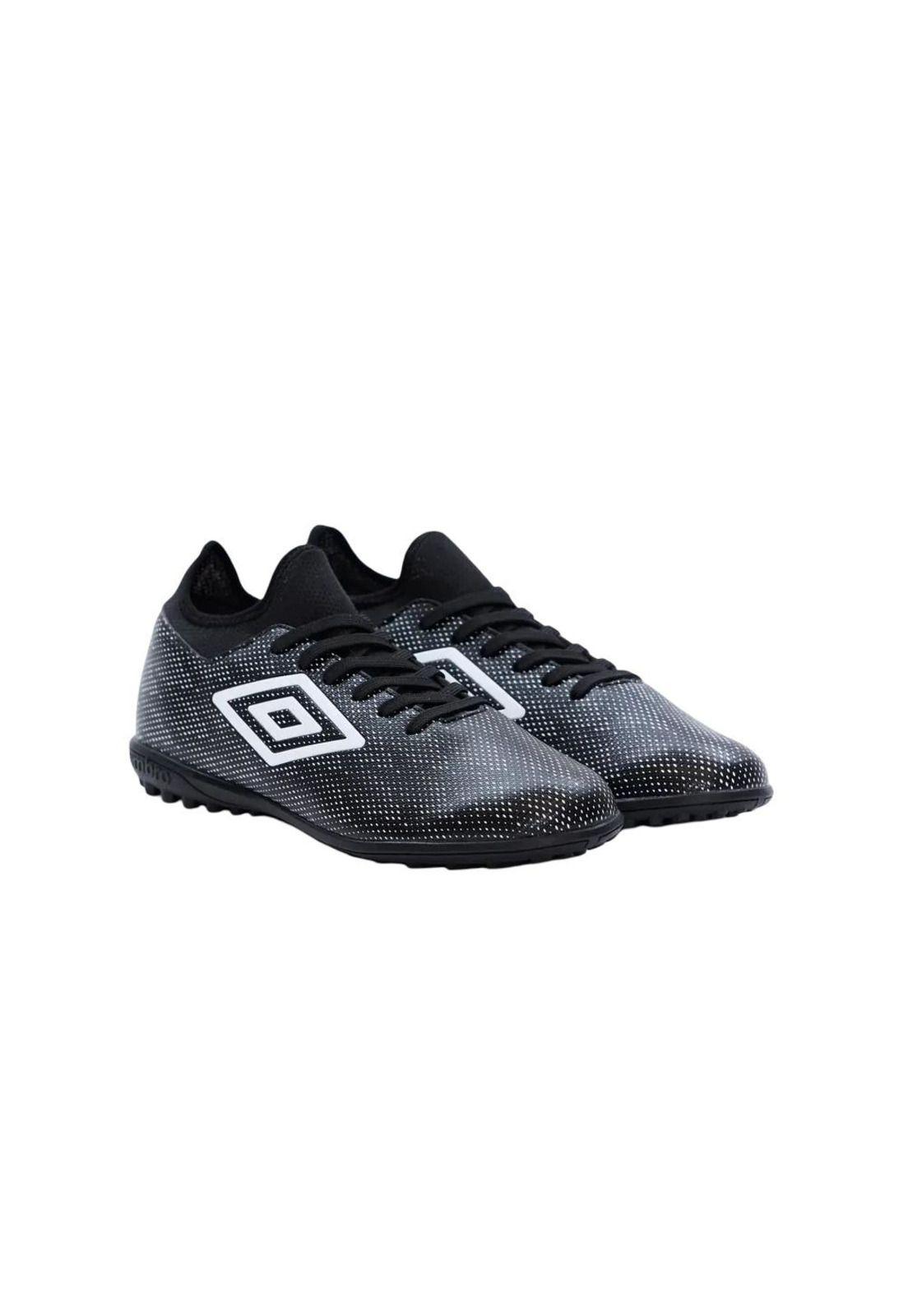 Zapatilla Futbol Turf Kids Veloce IV Negro Umbro-1