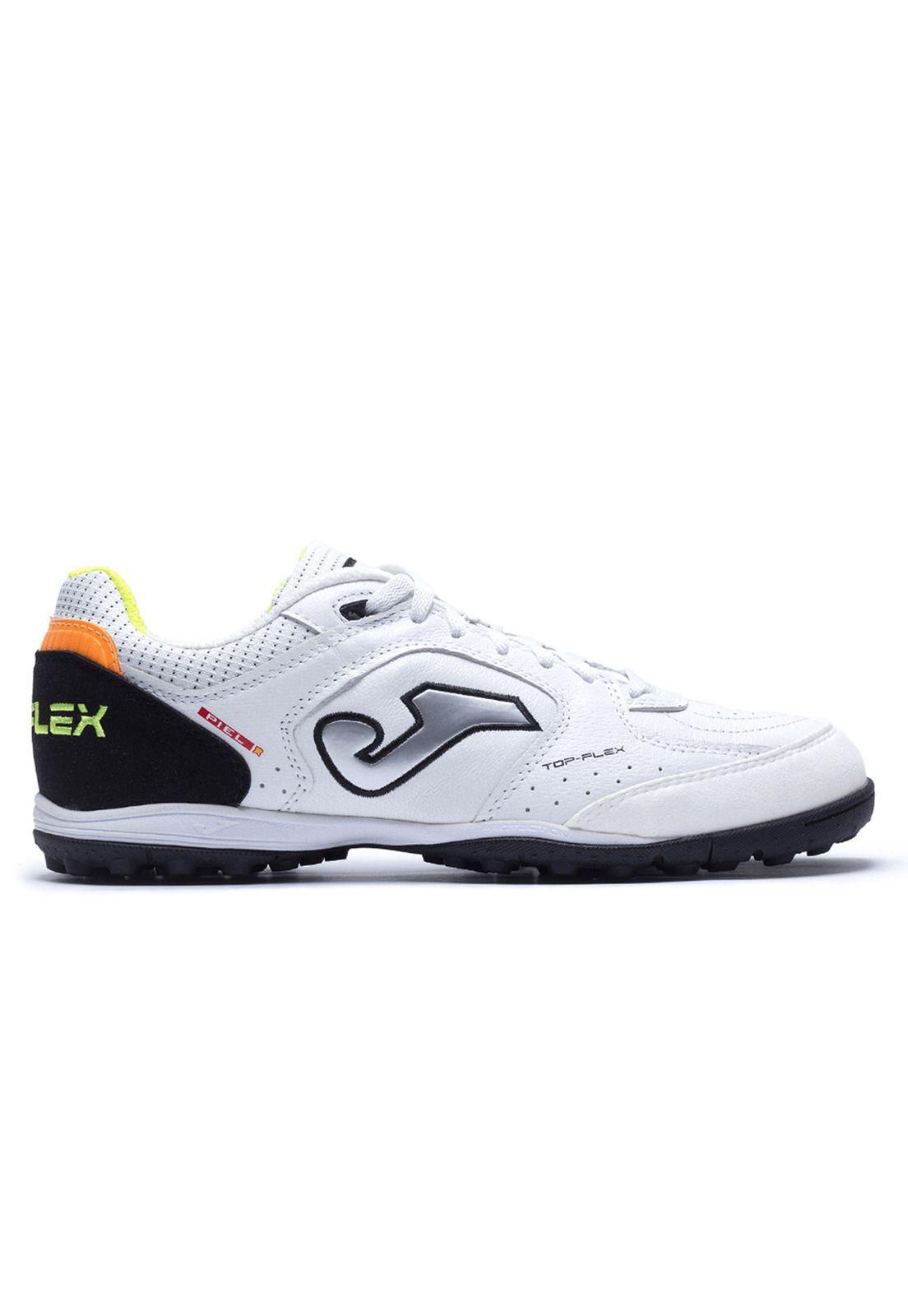 Zapatilla Fútbol Turf Hombre Top Flex Blanco Joma-0