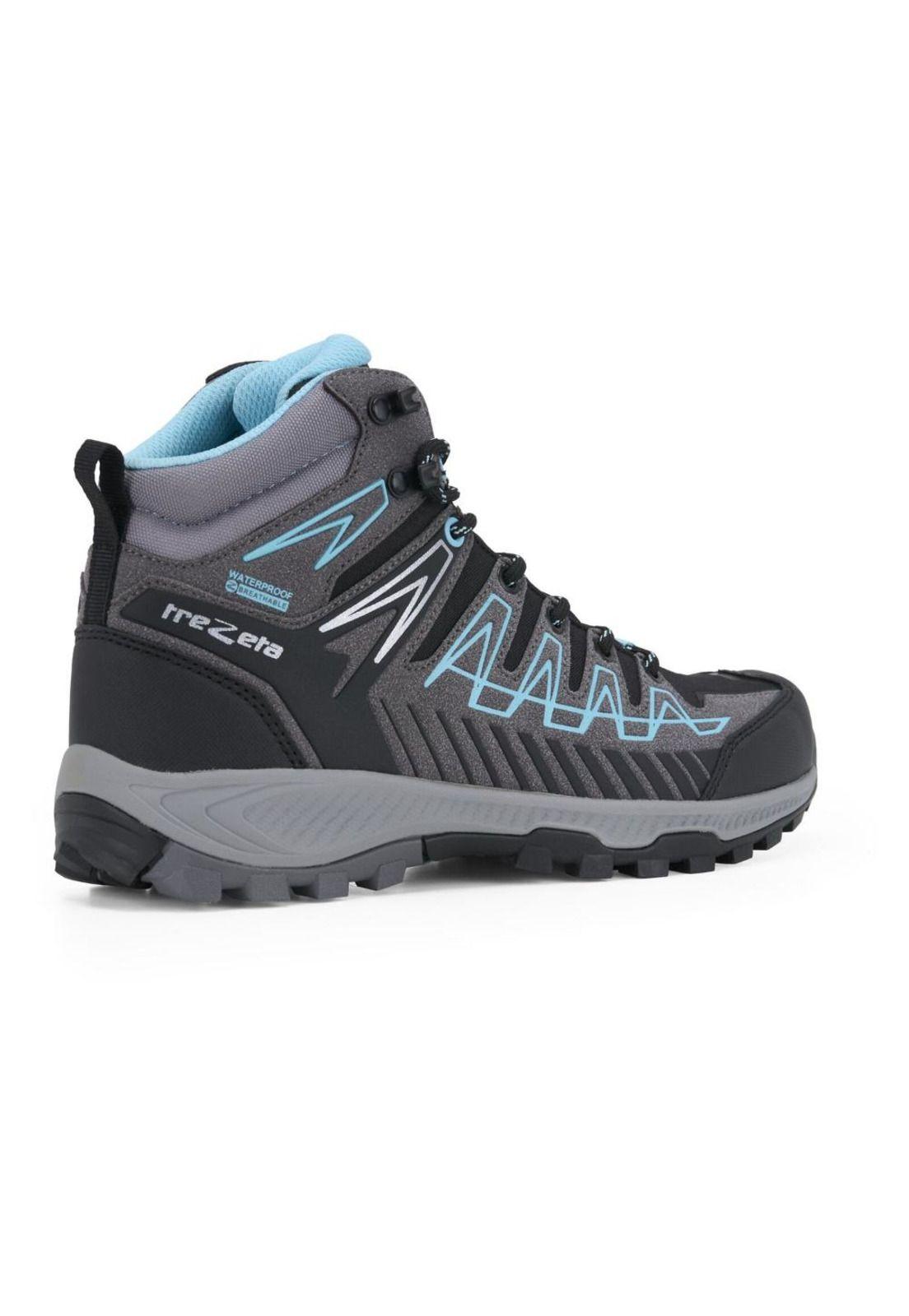 Zapatilla Waterproof Mujer Thunder Mid Gris Cielo Trezeta-1