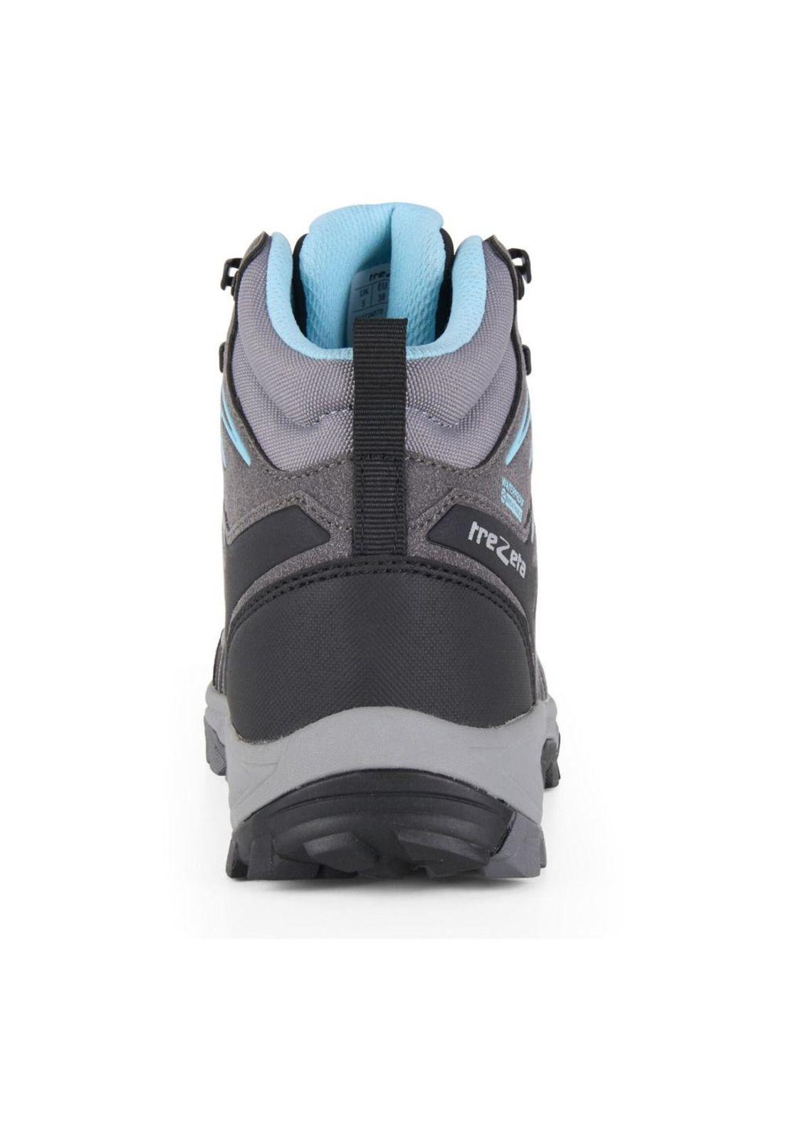 Zapatilla Waterproof Mujer Thunder Mid Gris Cielo Trezeta-6