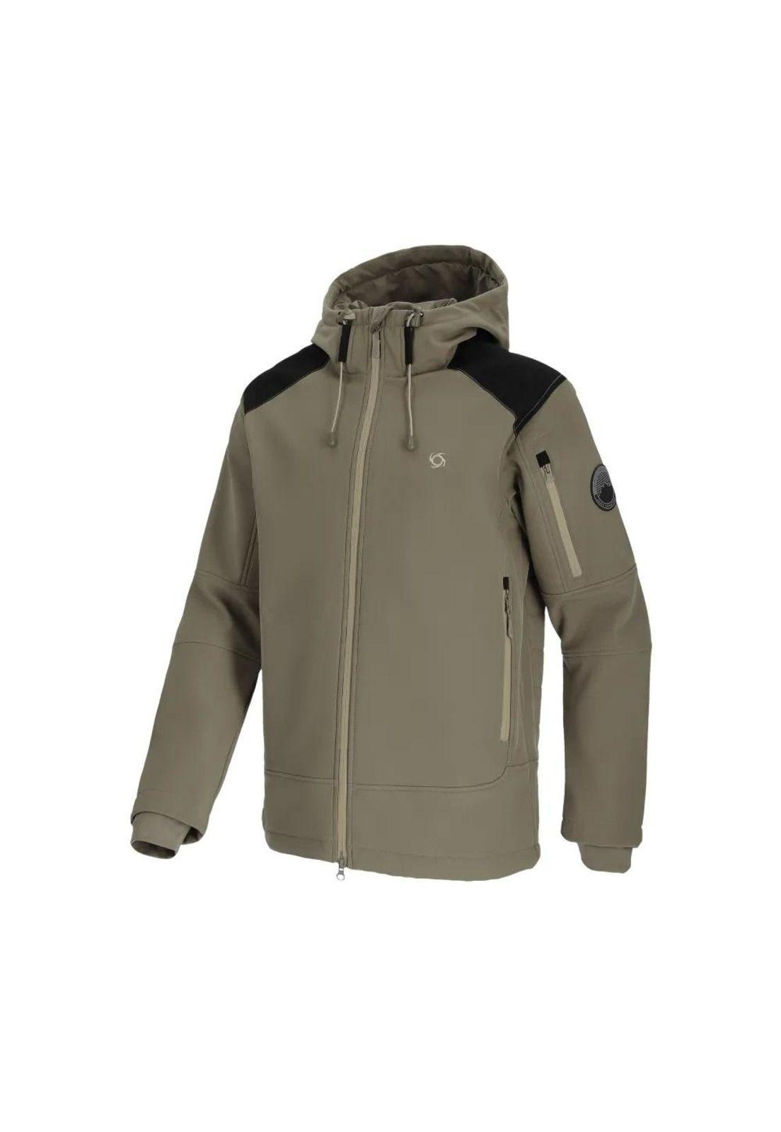 Chaqueta Cortaviento Hombre Torium Verde Doite-1