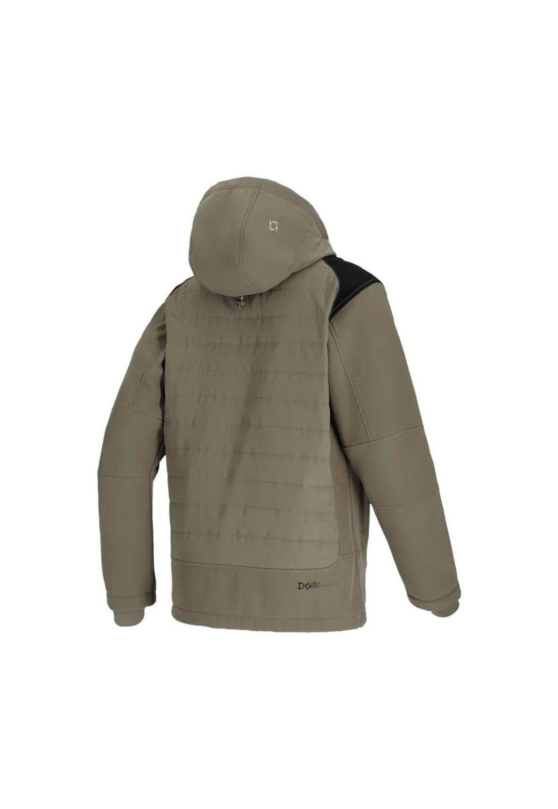 Chaqueta Cortaviento Hombre Torium Verde Doite-2