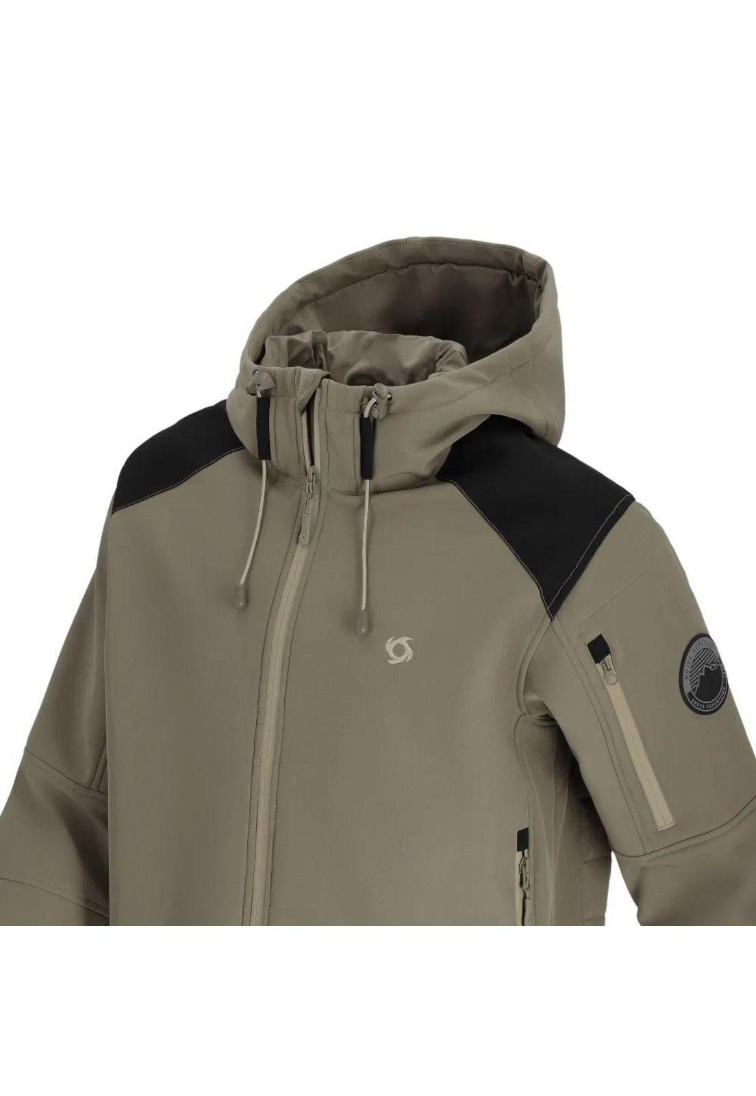 Chaqueta Cortaviento Hombre Torium Verde Doite-3