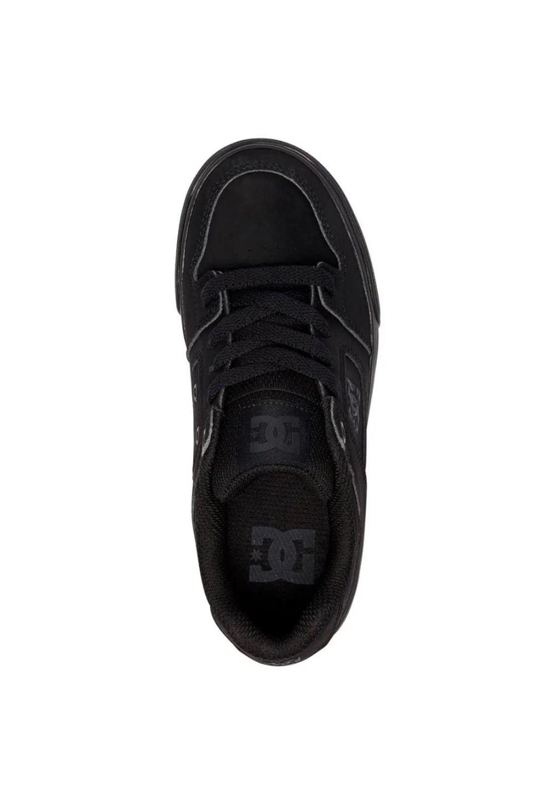 Zapatilla Escolar DC Kids Pure B Negro-2