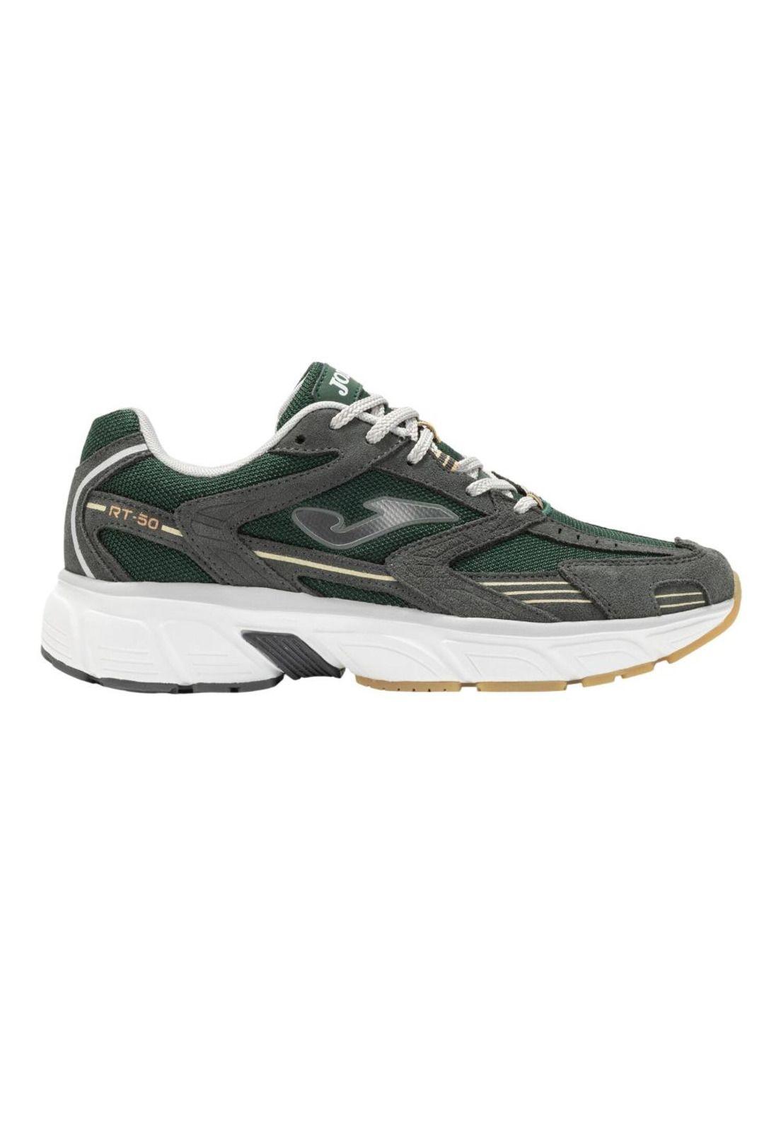 Zapatilla Urbana Hombre RT50 Verde Gris Joma-0