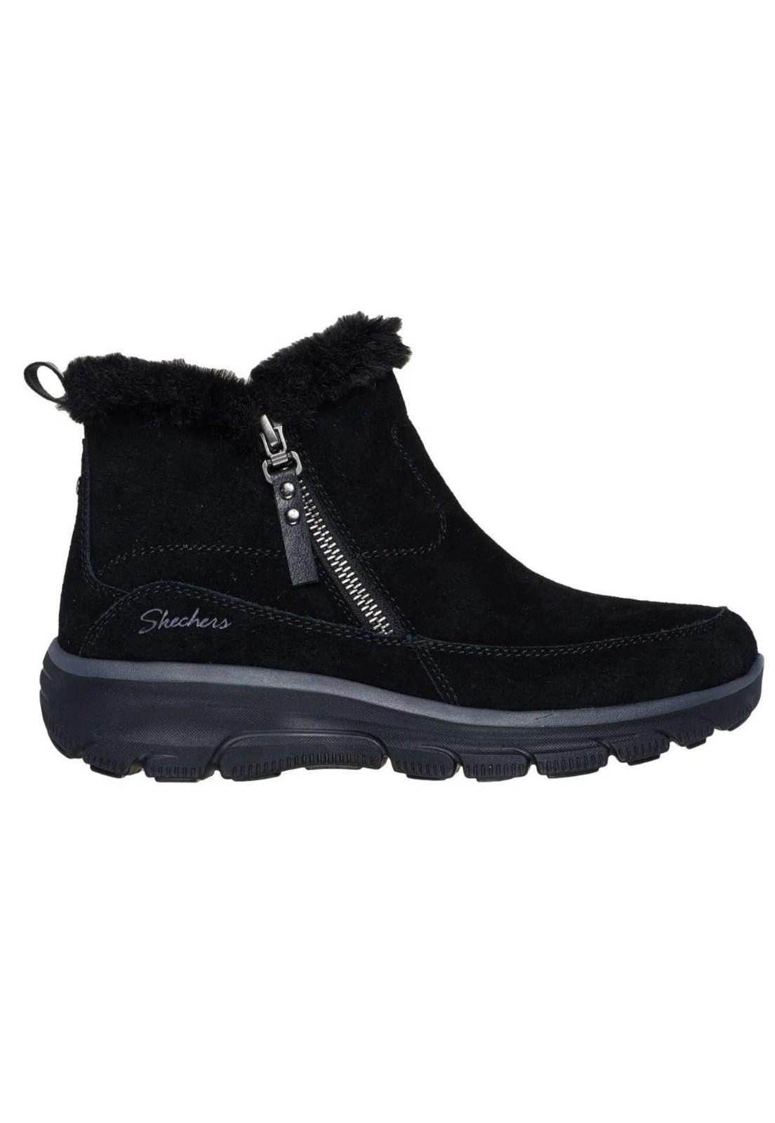Botín Mujer Easy Going Negro Skechers-0