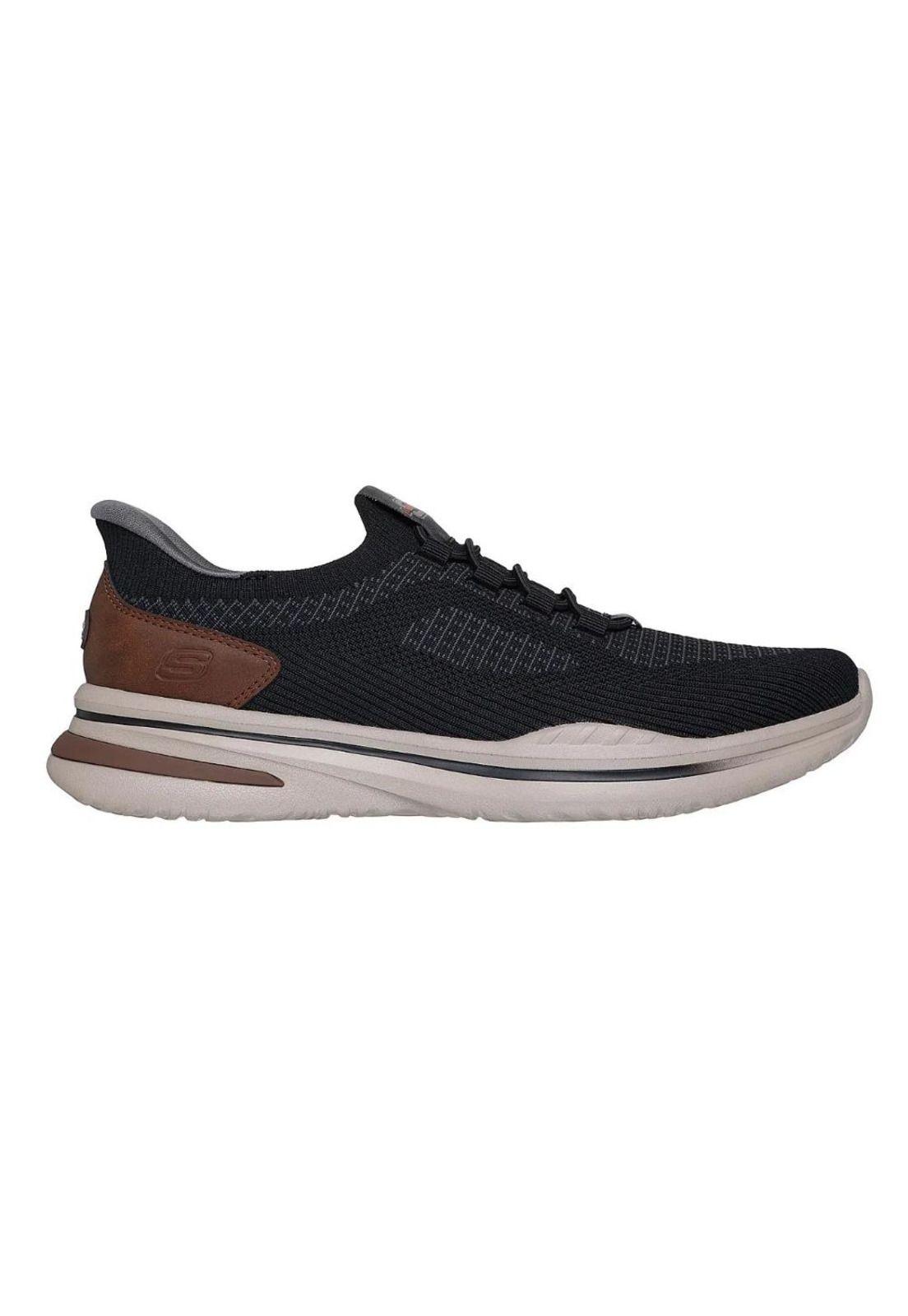 Zapatilla Hombre Slip-ins Norlan Negro Skechers-0