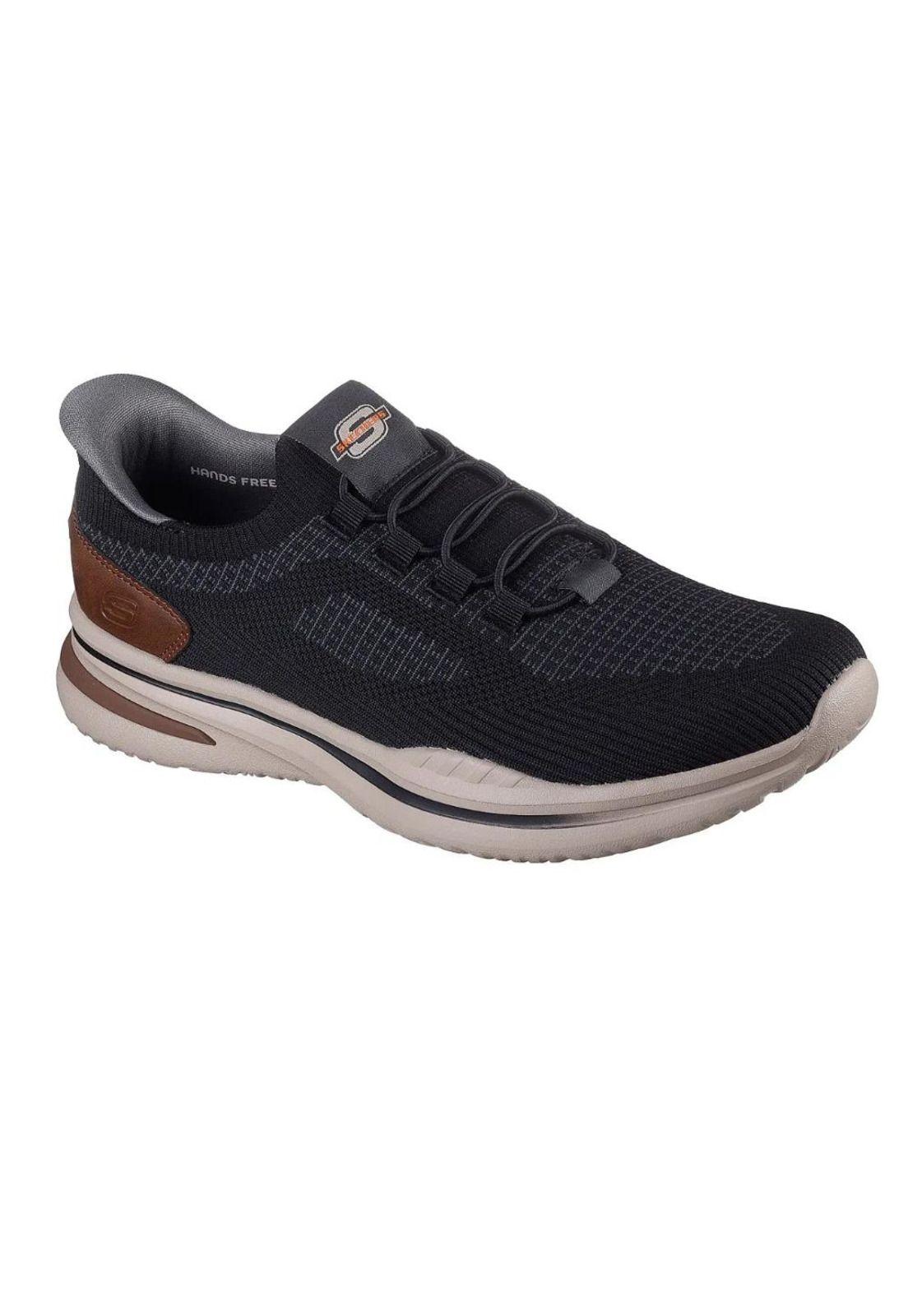 Zapatilla Hombre Slip-ins Norlan Negro Skechers-1