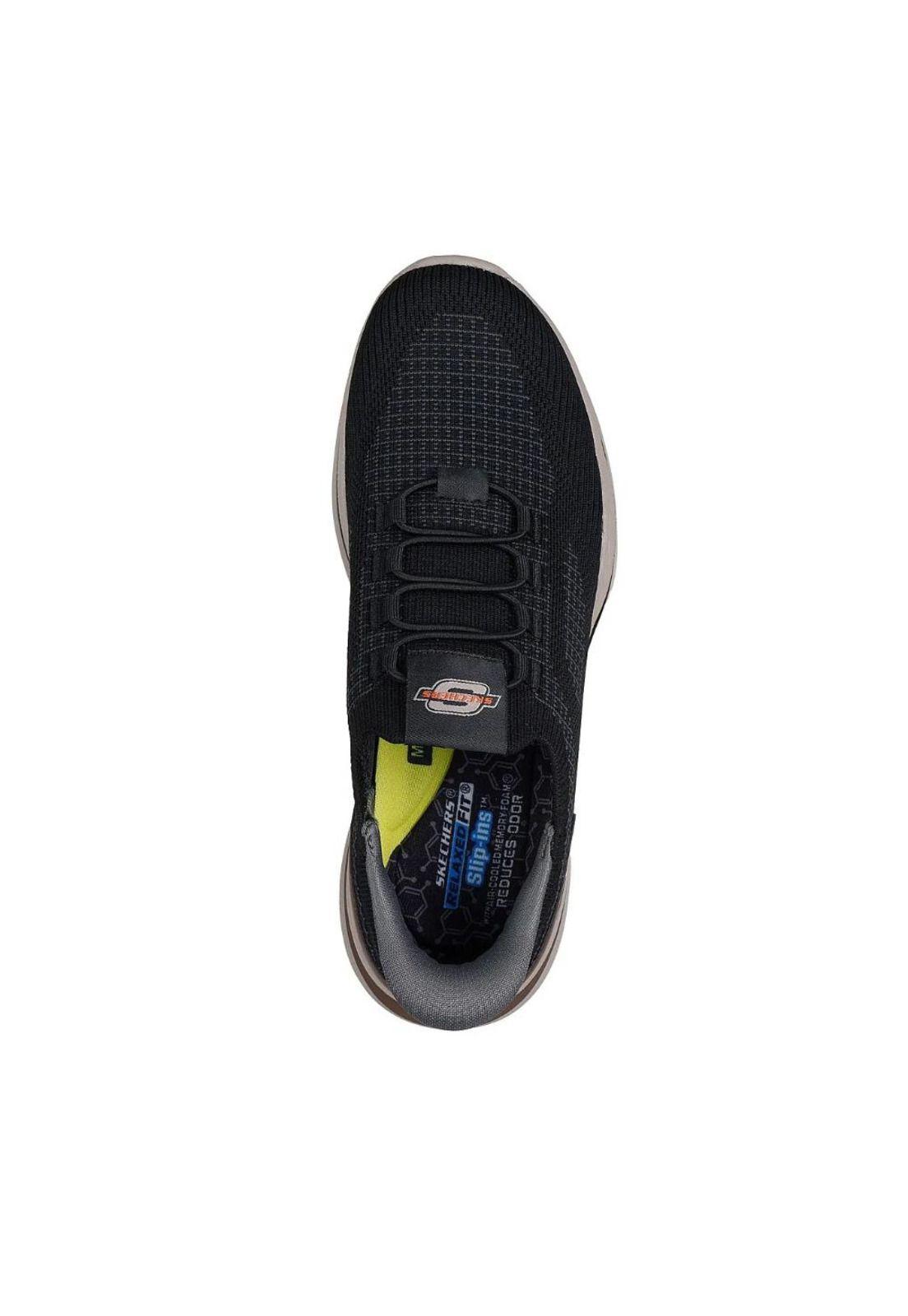 Zapatilla Hombre Slip-ins Norlan Negro Skechers-2