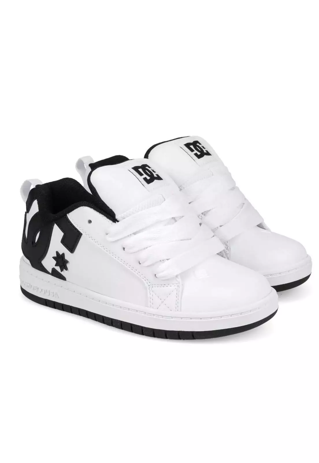 Zapatilla Kids Court Graffik Blanco DC-1