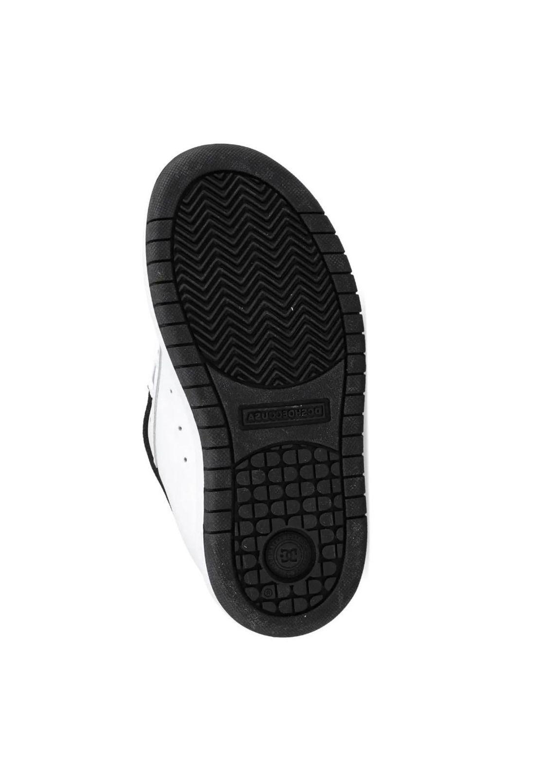 Zapatilla Kids Court Graffik Blanco DC-3