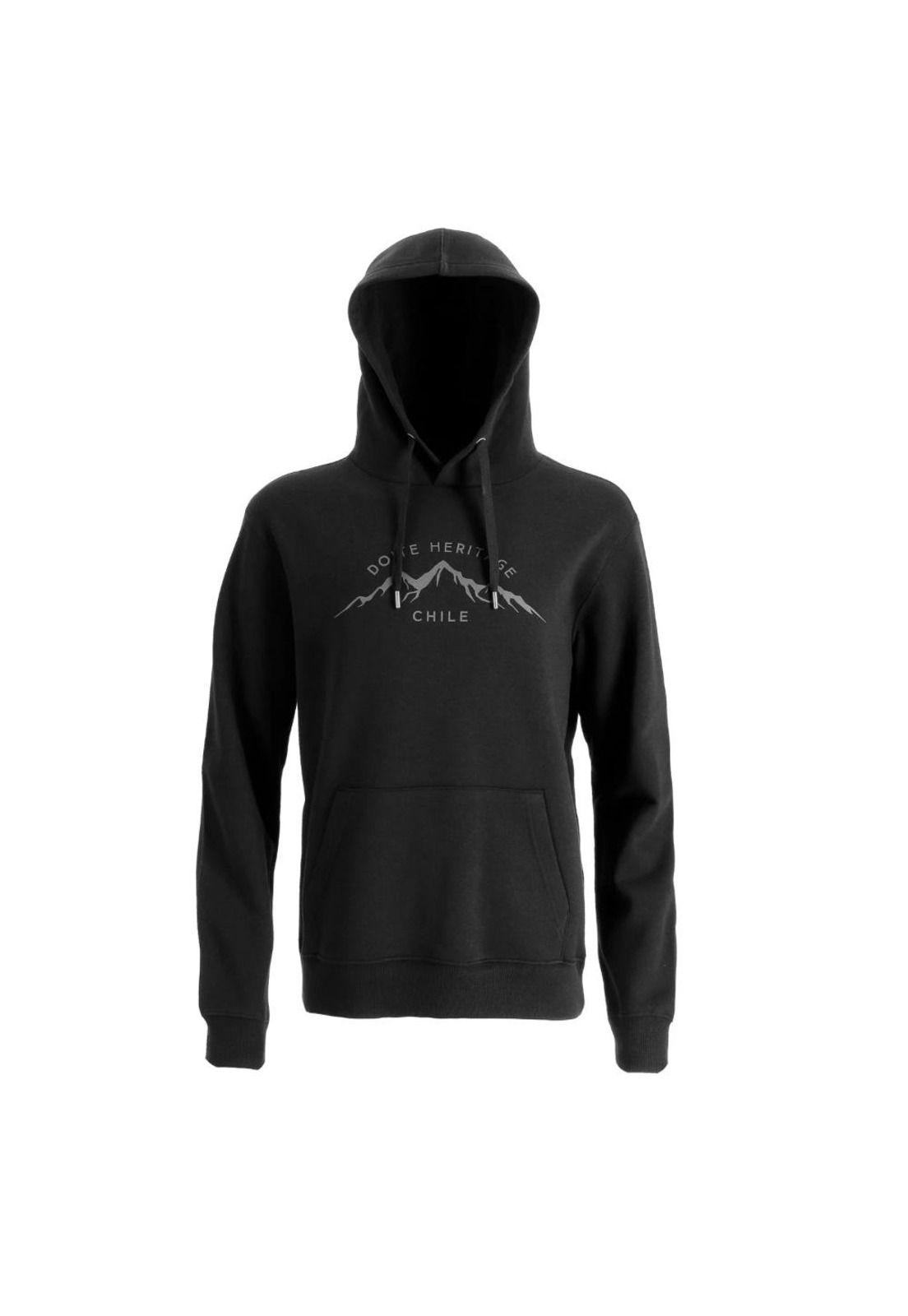 Polerón Hombre Hobby Print Negro Doite-0