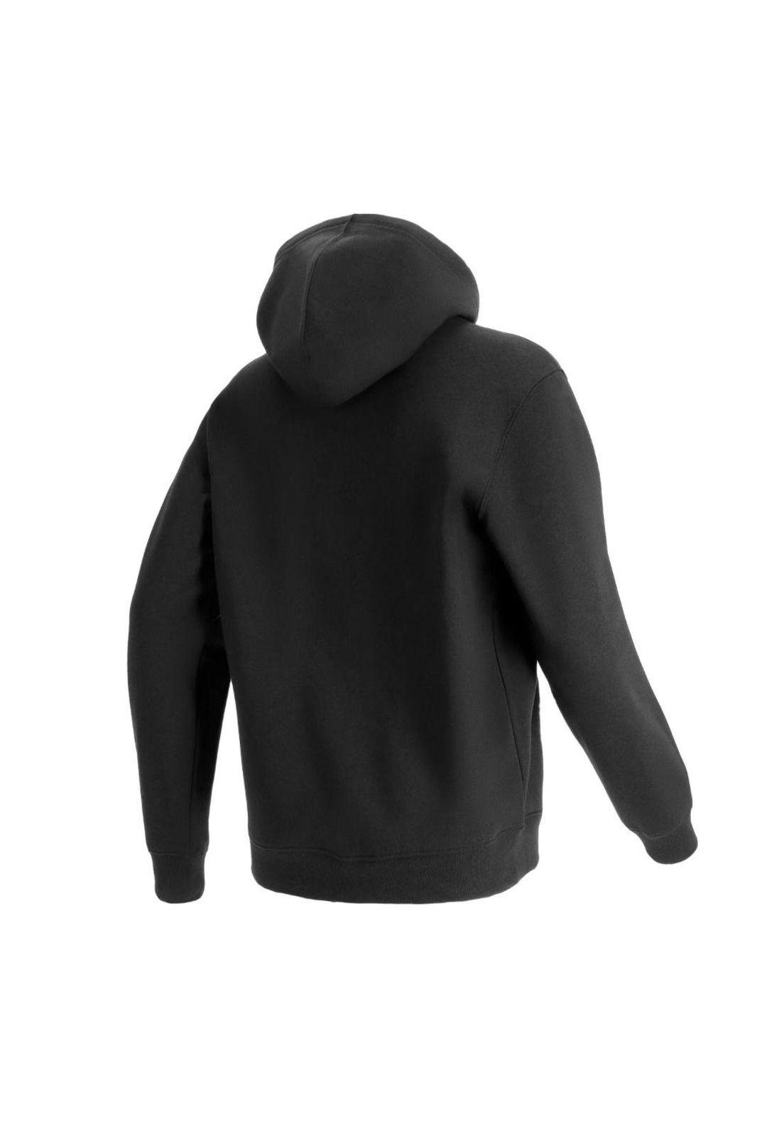 Polerón Hombre Hobby Print Negro Doite-2