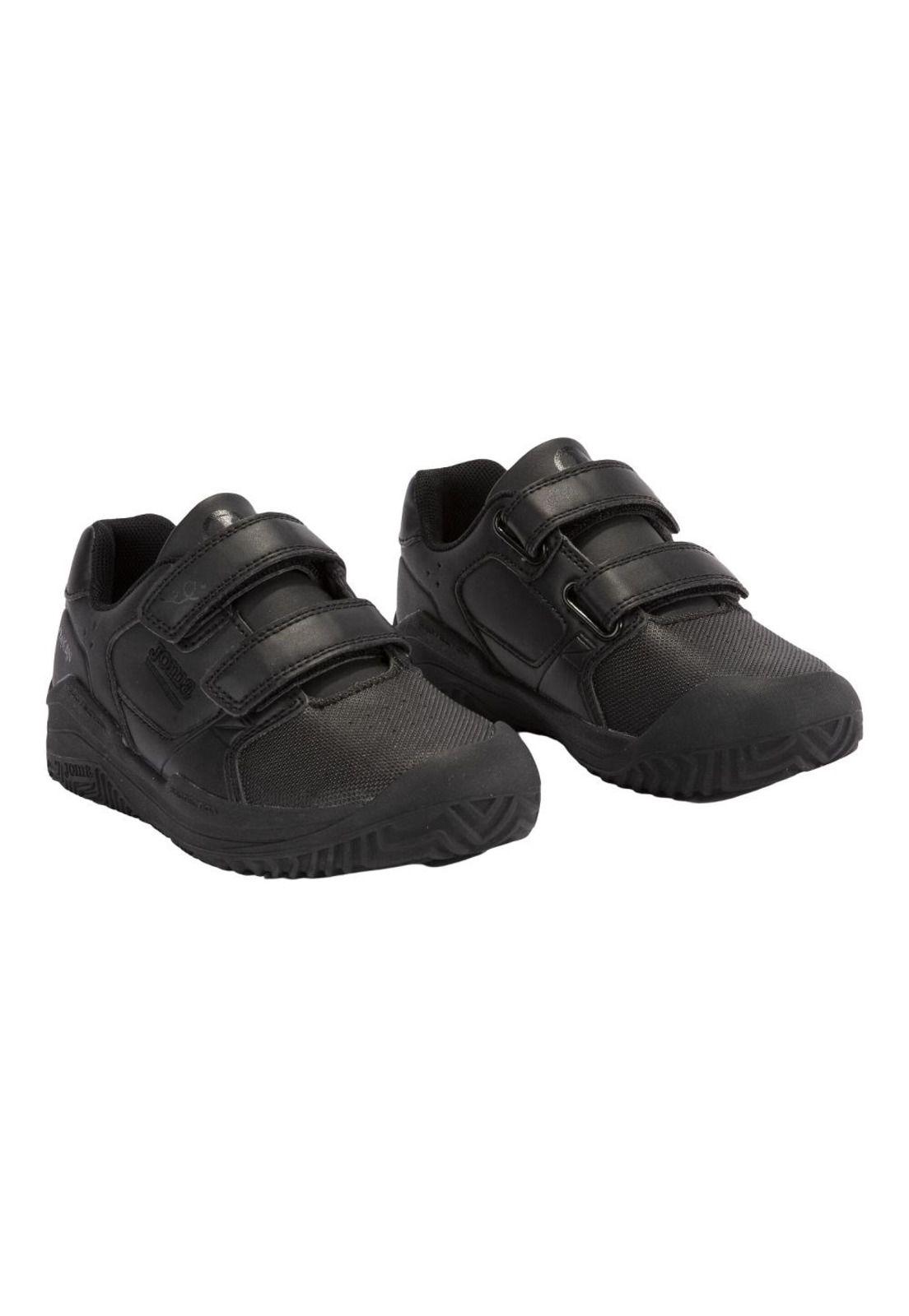 Zapatilla Escolar Kids Ginkana Negro Joma-1