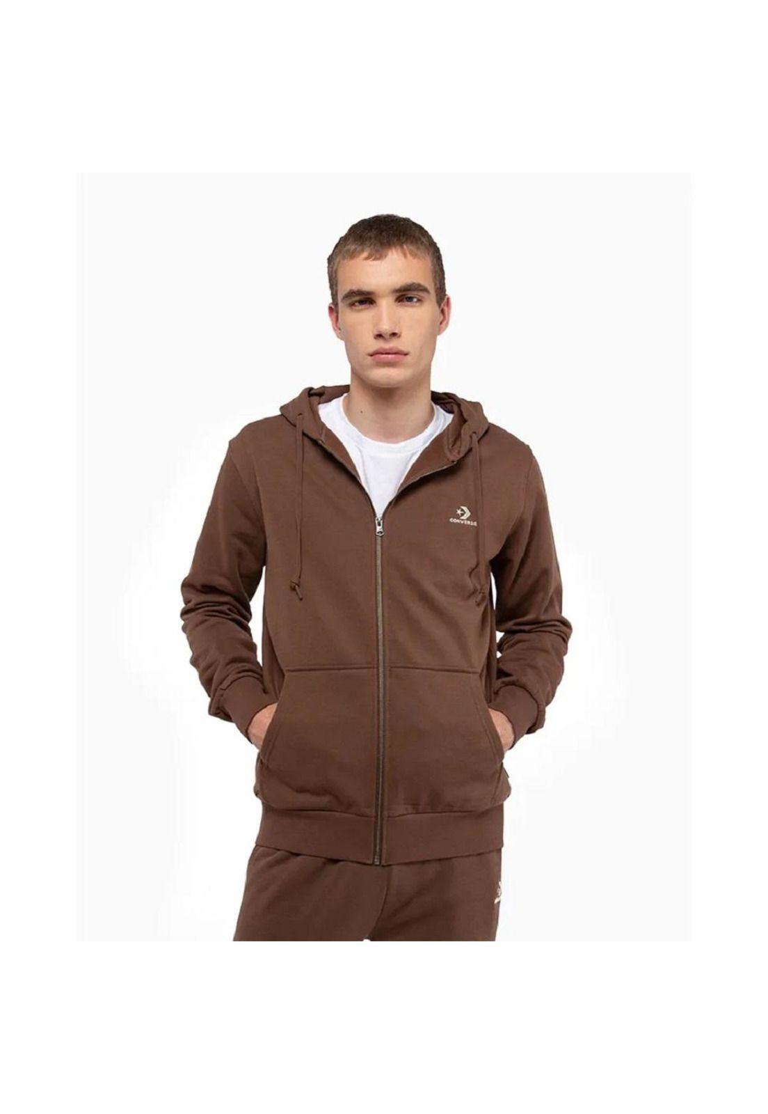 Polerón Hombre Full Zipper Star Café Converse-0