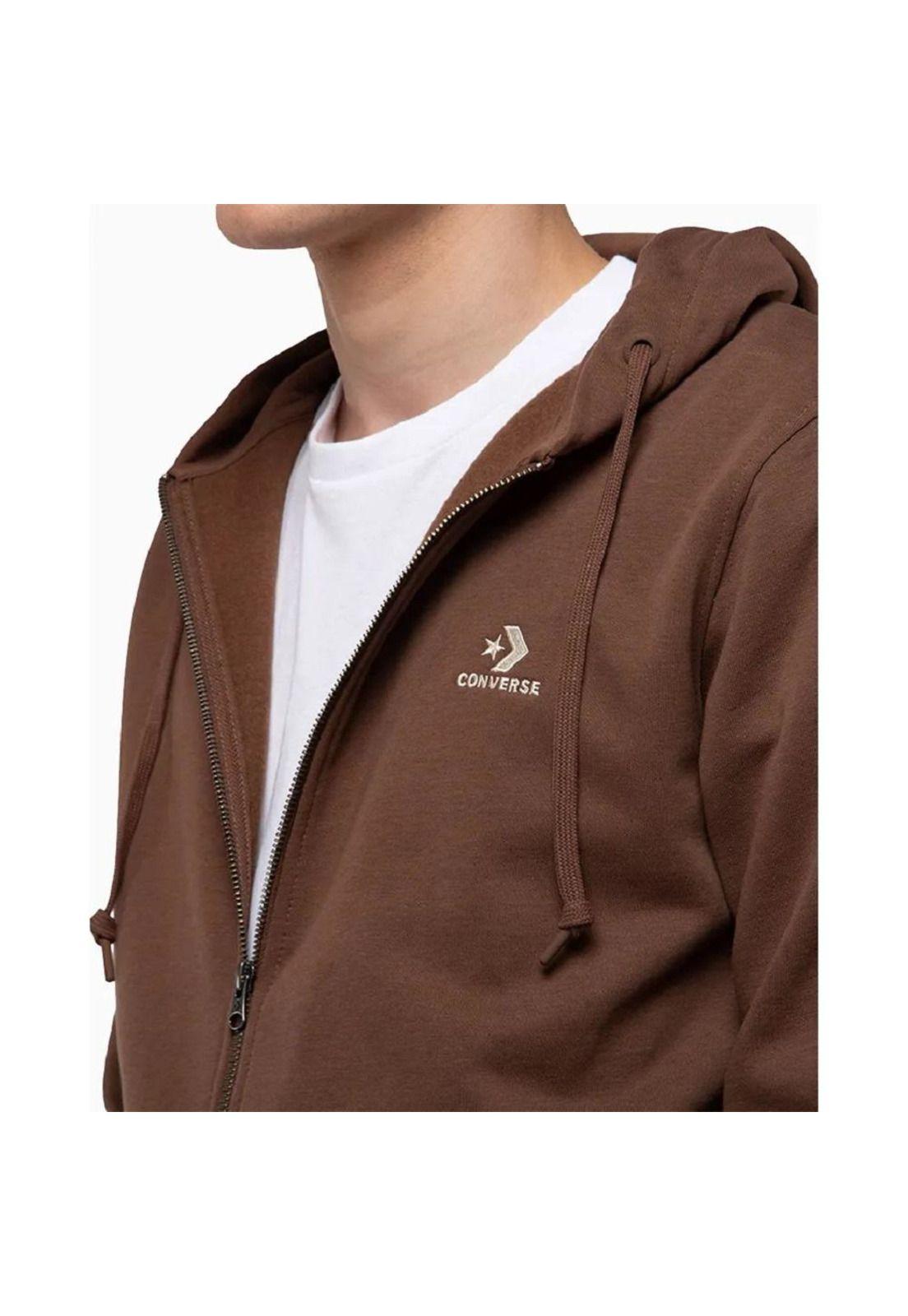 Polerón Hombre Full Zipper Star Café Converse-2