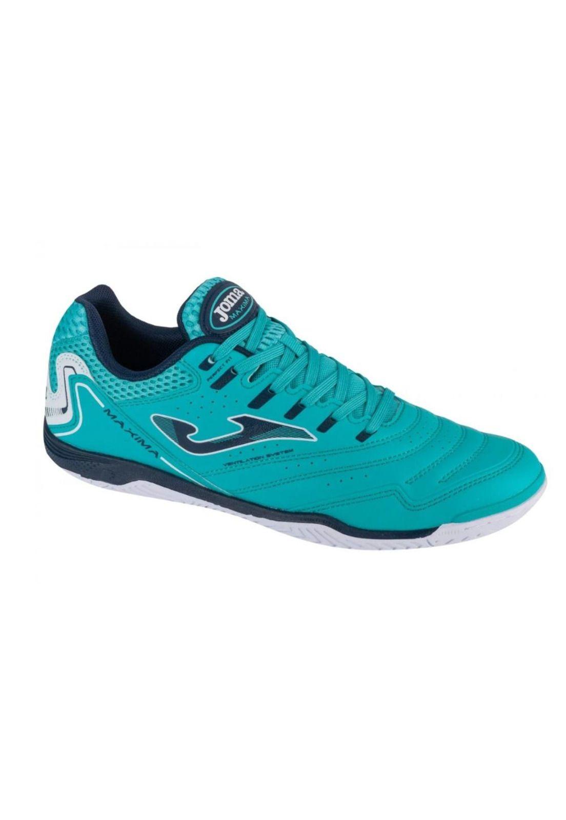Zapatilla Fútbol Sala Hombre Máxima Turquesa Joma-1