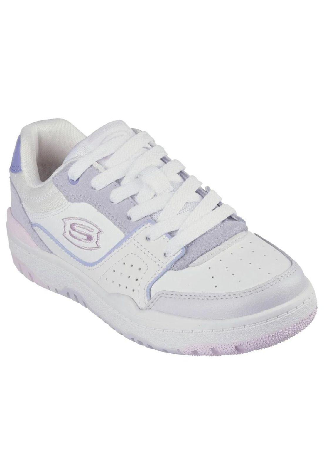 Zapatilla Kids SKX228 Blanco Skechers-1