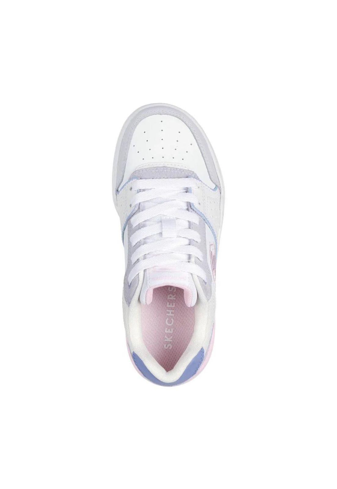Zapatilla Kids SKX228 Blanco Skechers-2