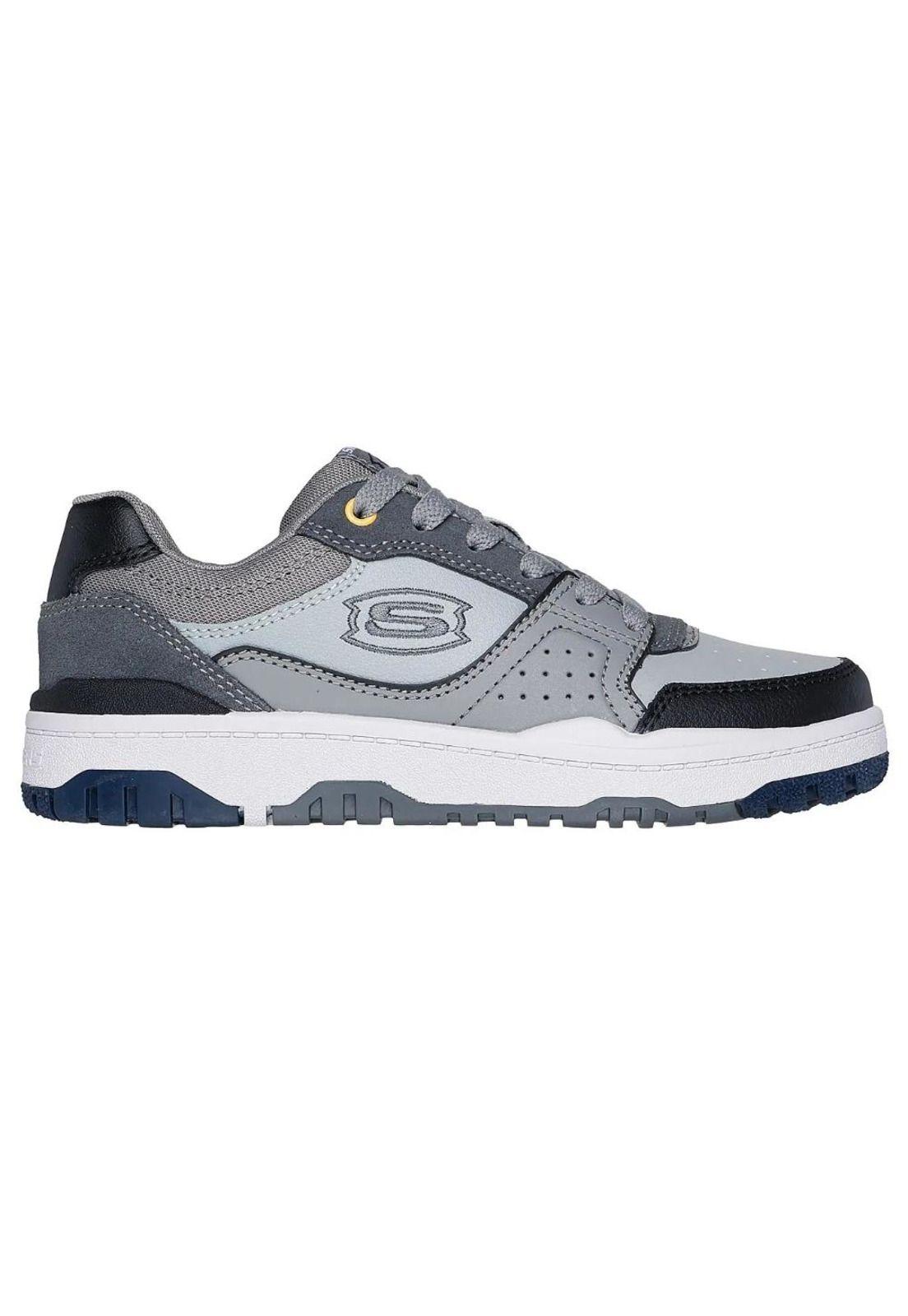Zapatilla Kids SKX228 Gris Skechers-0