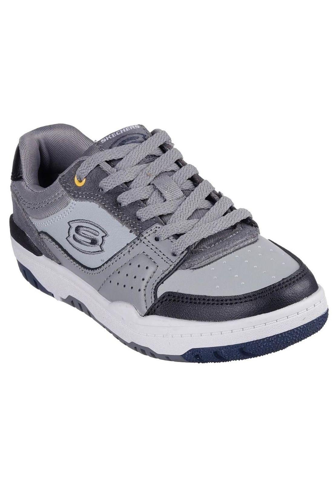 Zapatilla Kids SKX228 Gris Skechers-1
