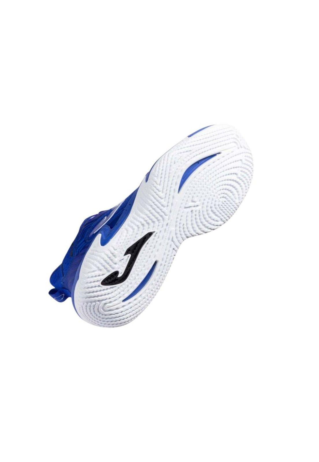 Zapatilla Básquetbol Hombre Buzzer Azul Joma-3