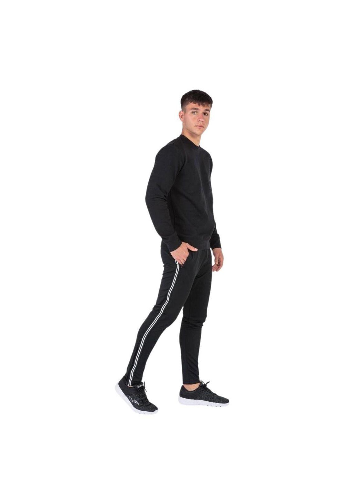 Polerón Hombre Montana Negro Joma-4
