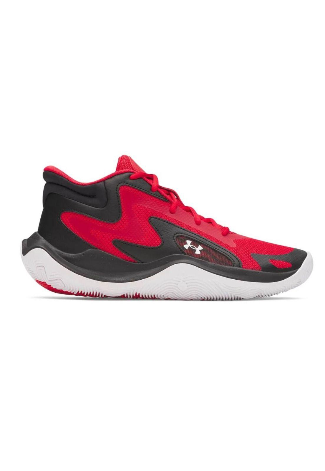 Zapatilla Básquetbol Hombre Jet 25 Rojo Under Armour-0