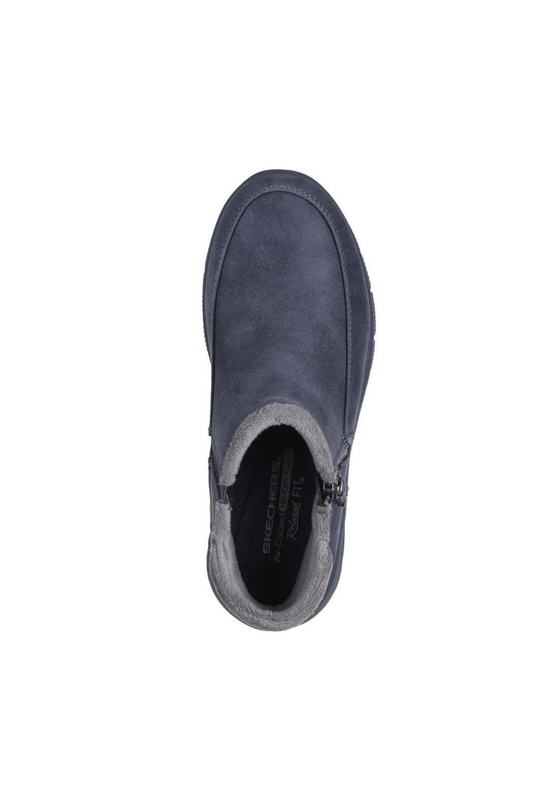 Botín Mujer Easy Going Gris Skechers-2