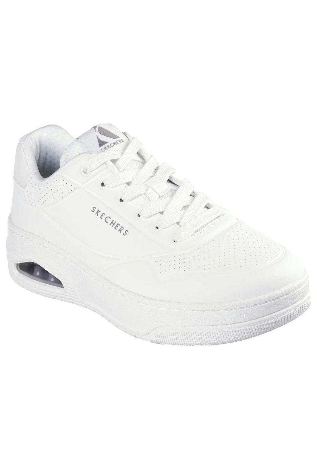 Zapatilla Mujer Uno Court Blanco Skechers-1