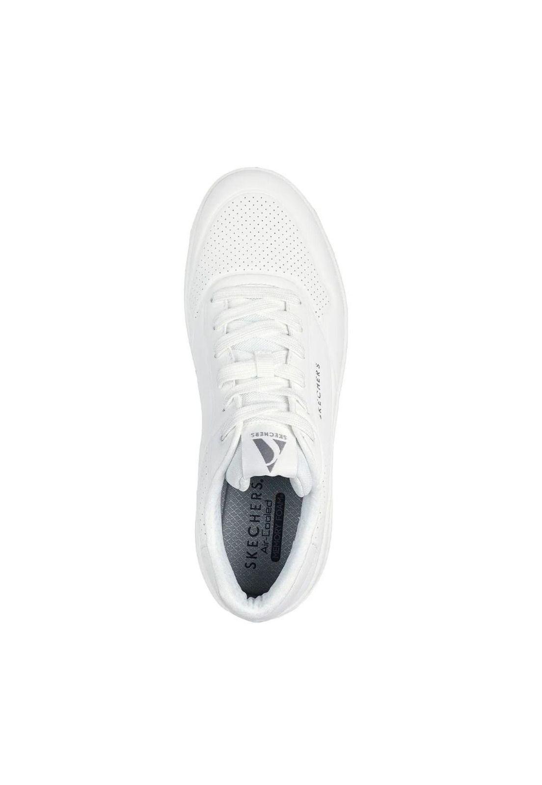 Zapatilla Mujer Uno Court Blanco Skechers-2