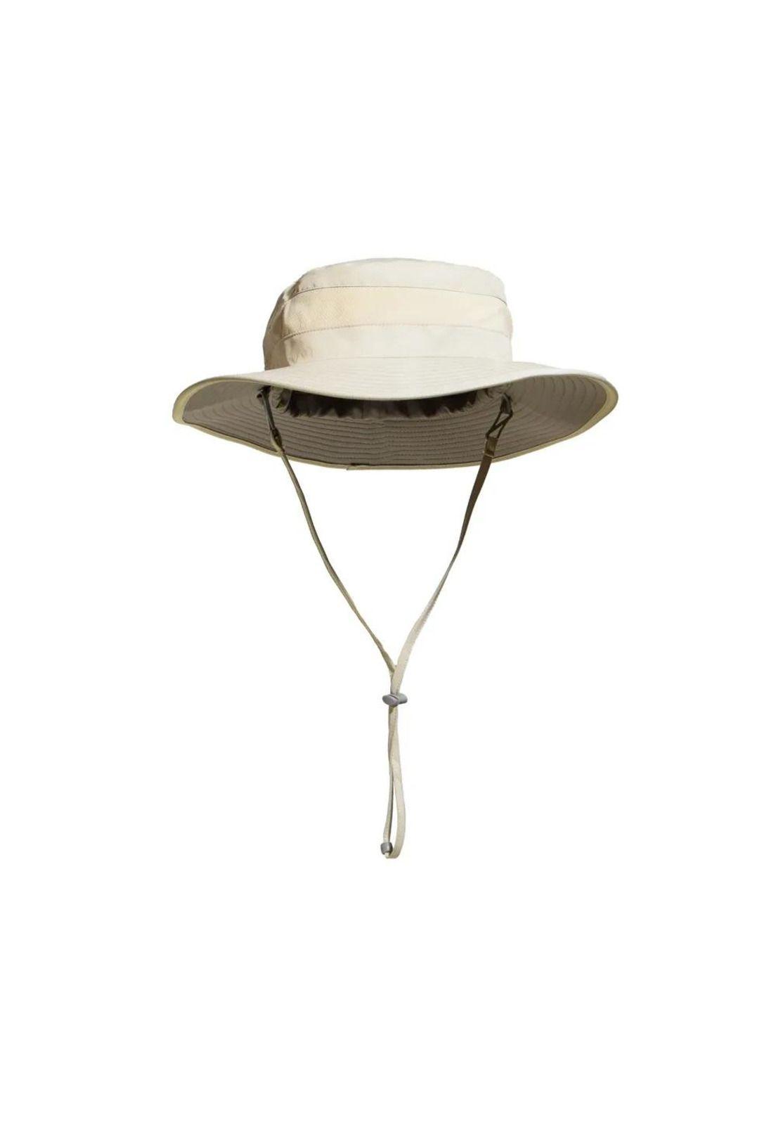 Sombrero Reversible Thar Beige Gris Doite-2