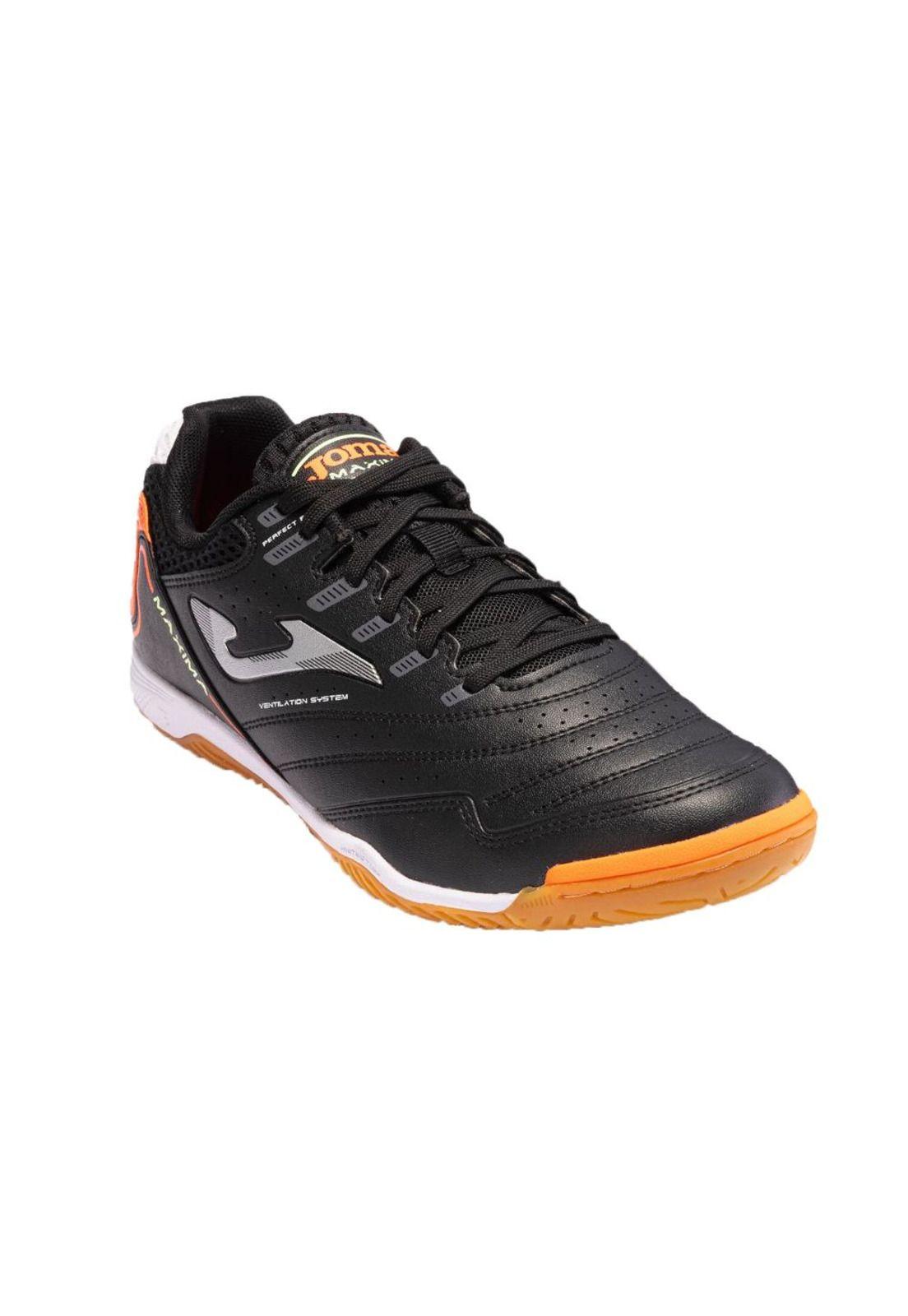 Zapatilla Fútbol Sala Hombre Máxima Negro Joma-1