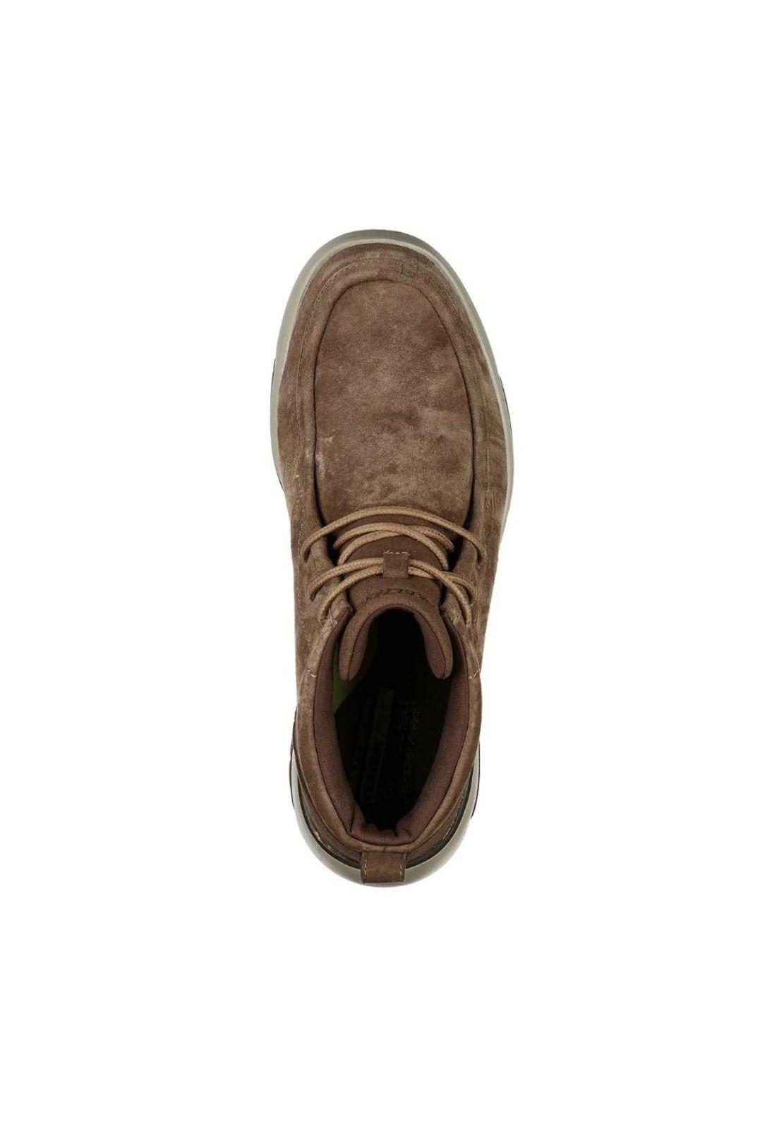 Zapato Hombre Bellinger 2.0 Café Skechers-2