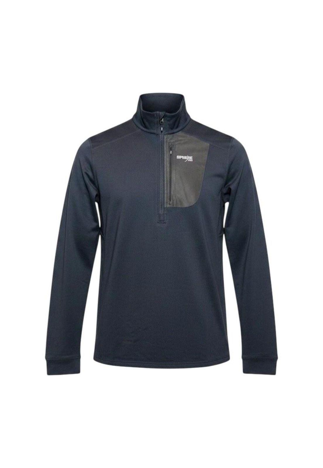 Polera Primera Capa Hombre Rowen Gris Sphere Pro-0