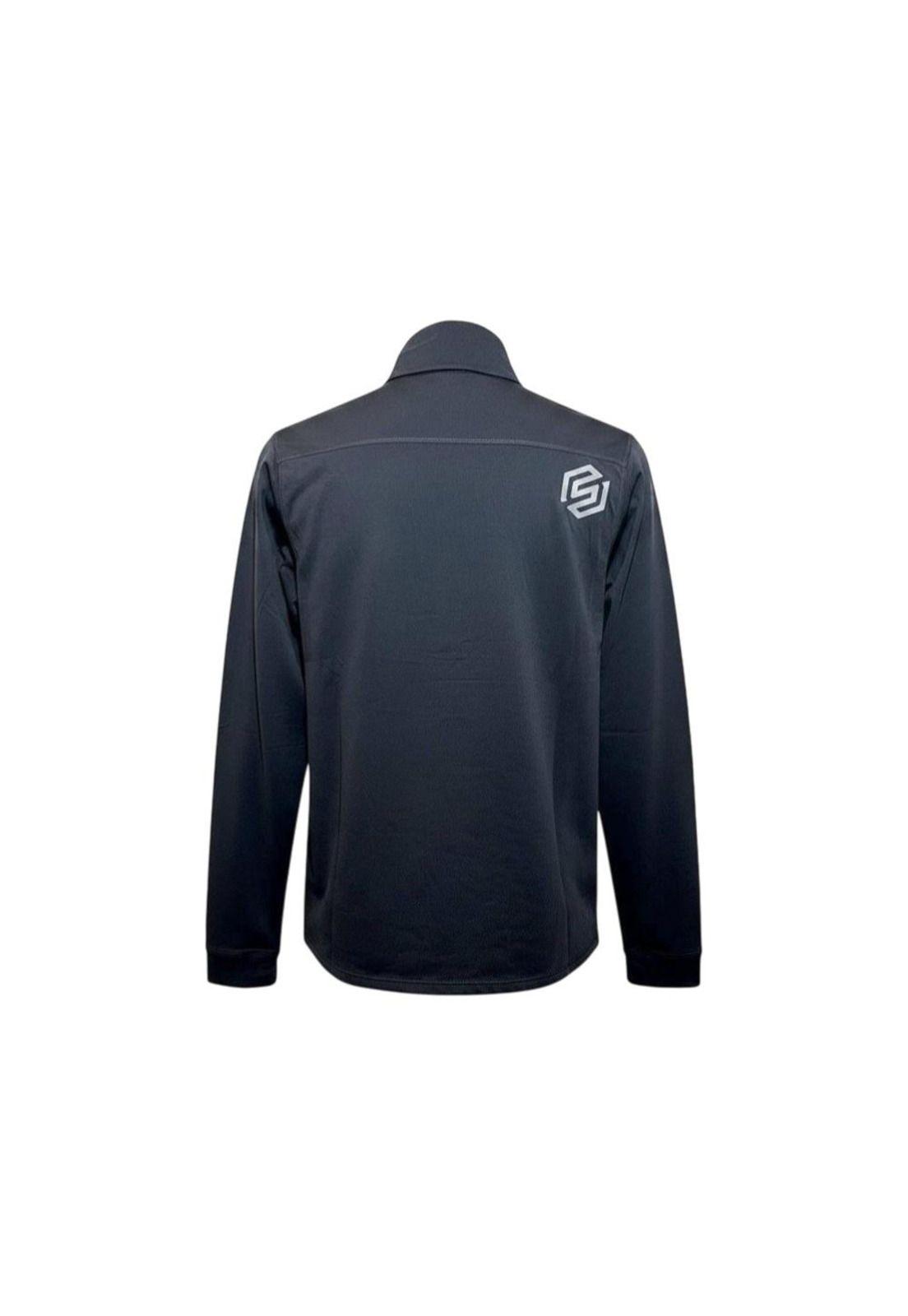 Polera Primera Capa Hombre Rowen Gris Sphere Pro-2