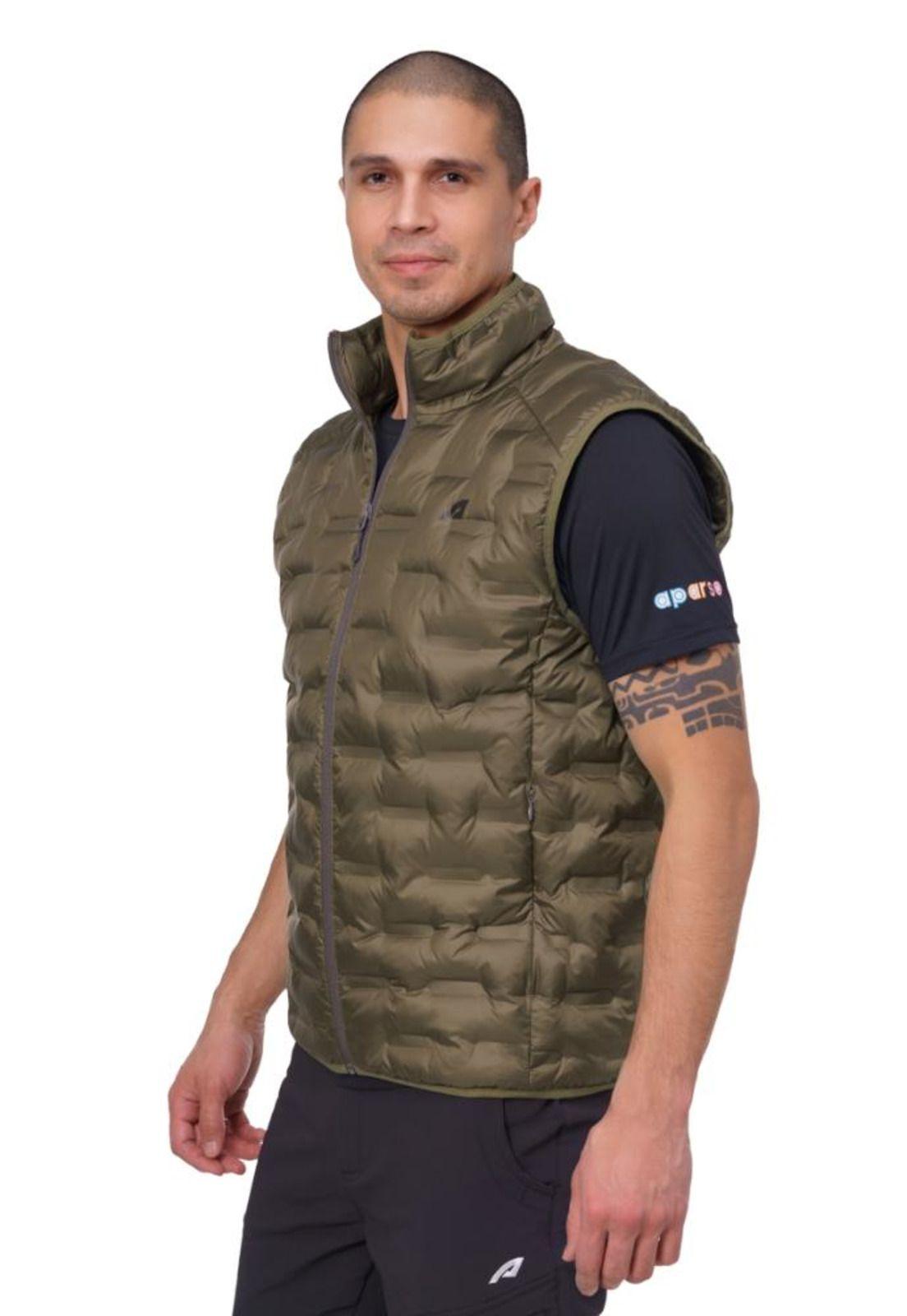 Chaqueta Sin Mangas Hombre Massana Oliva Aparso-0