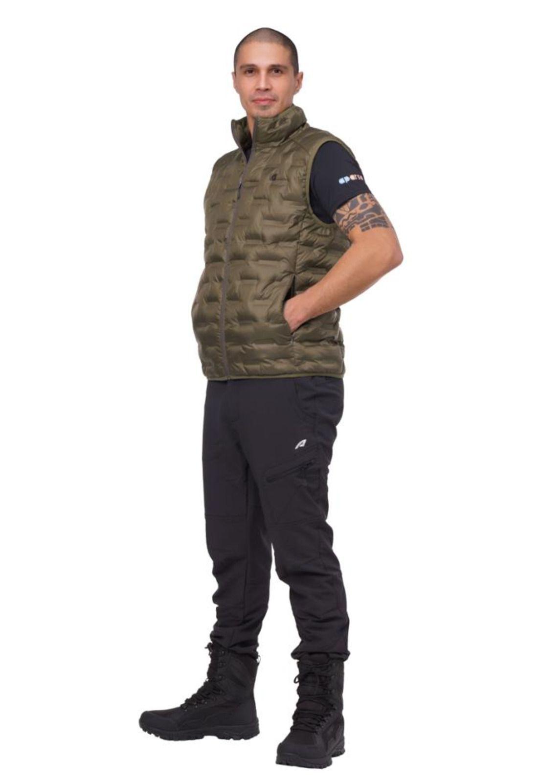 Chaqueta Sin Mangas Hombre Massana Oliva Aparso-2