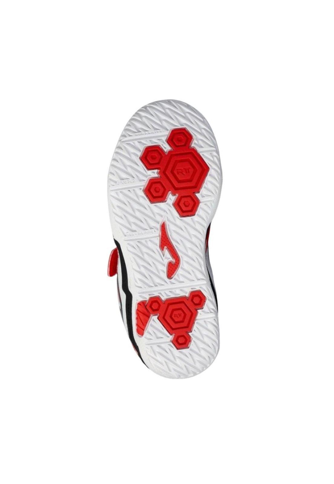 Zapatilla Fútbol Sala Kids Cancha Rojo Joma-3