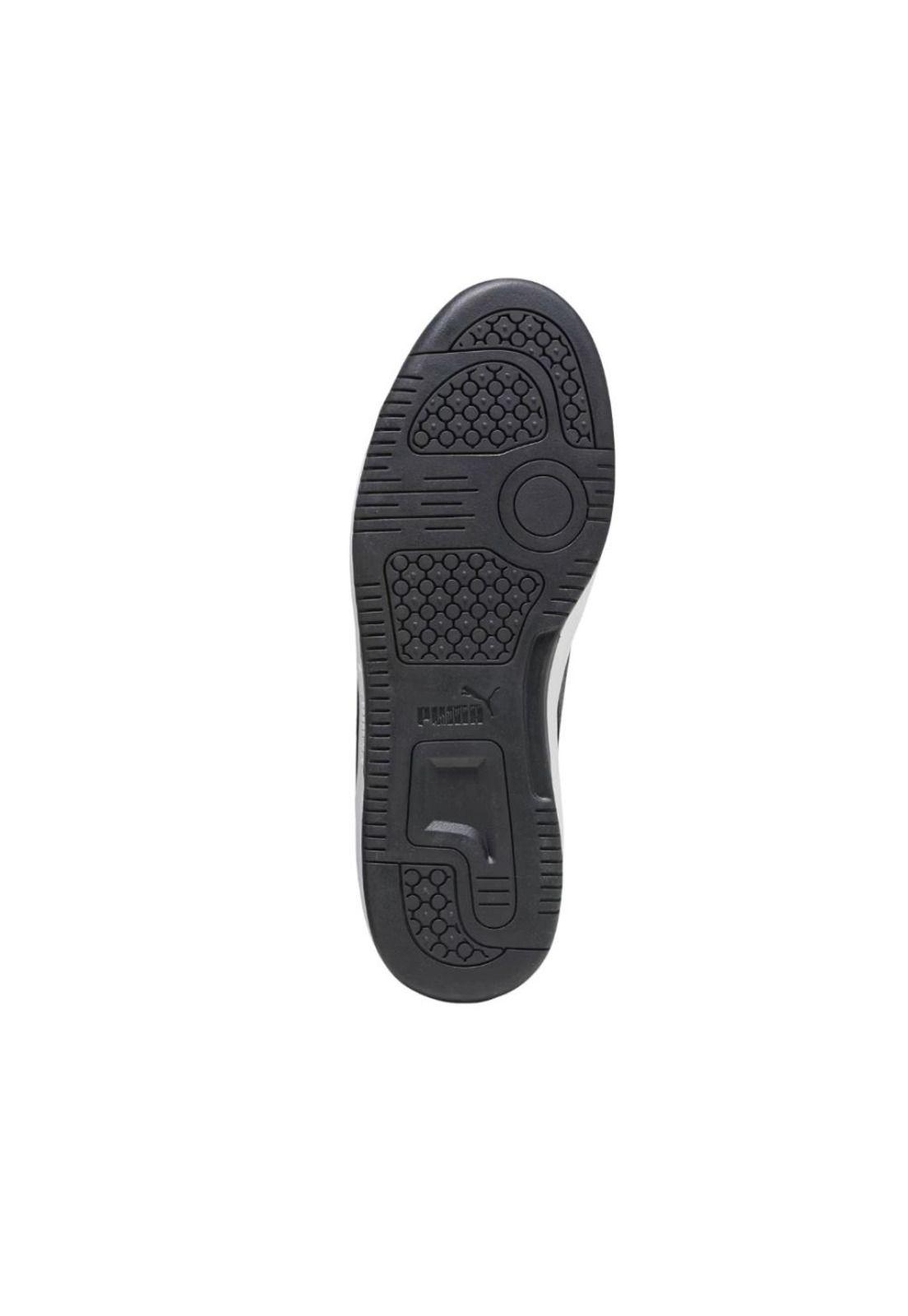 Zapatilla Hombre Rebound V6 Low Negro Blanco Puma-3