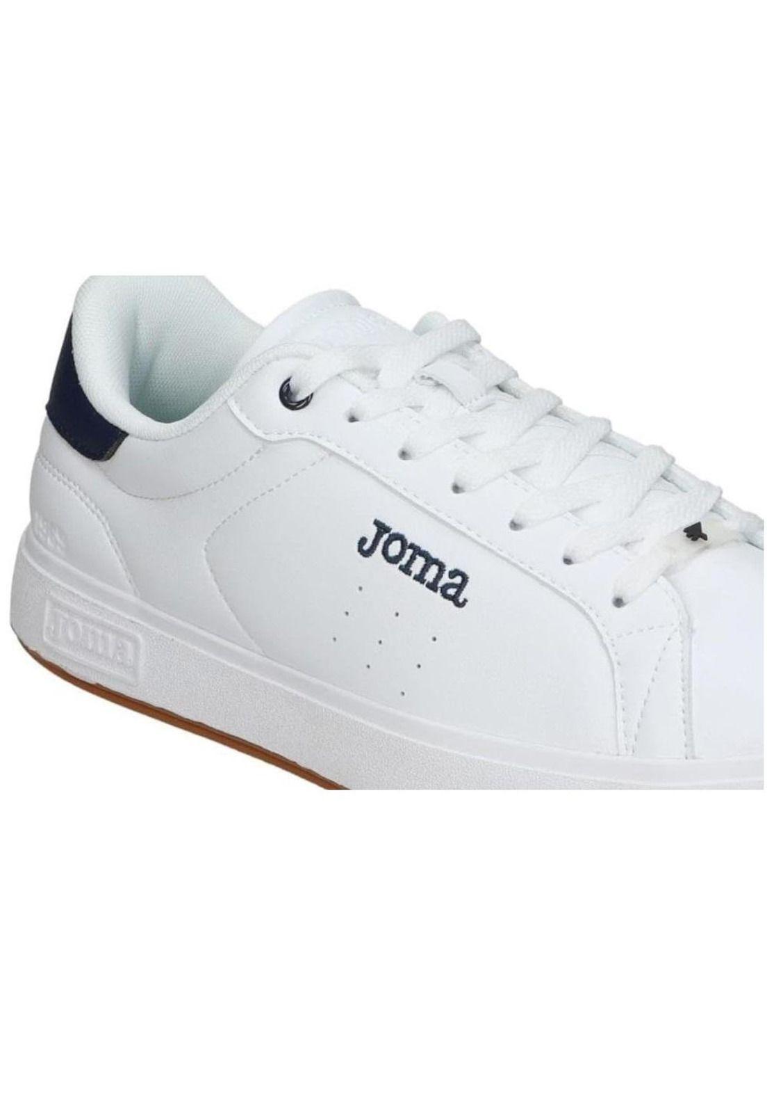 Zapatilla Hombre C. Classic Blanco Negro Joma-2