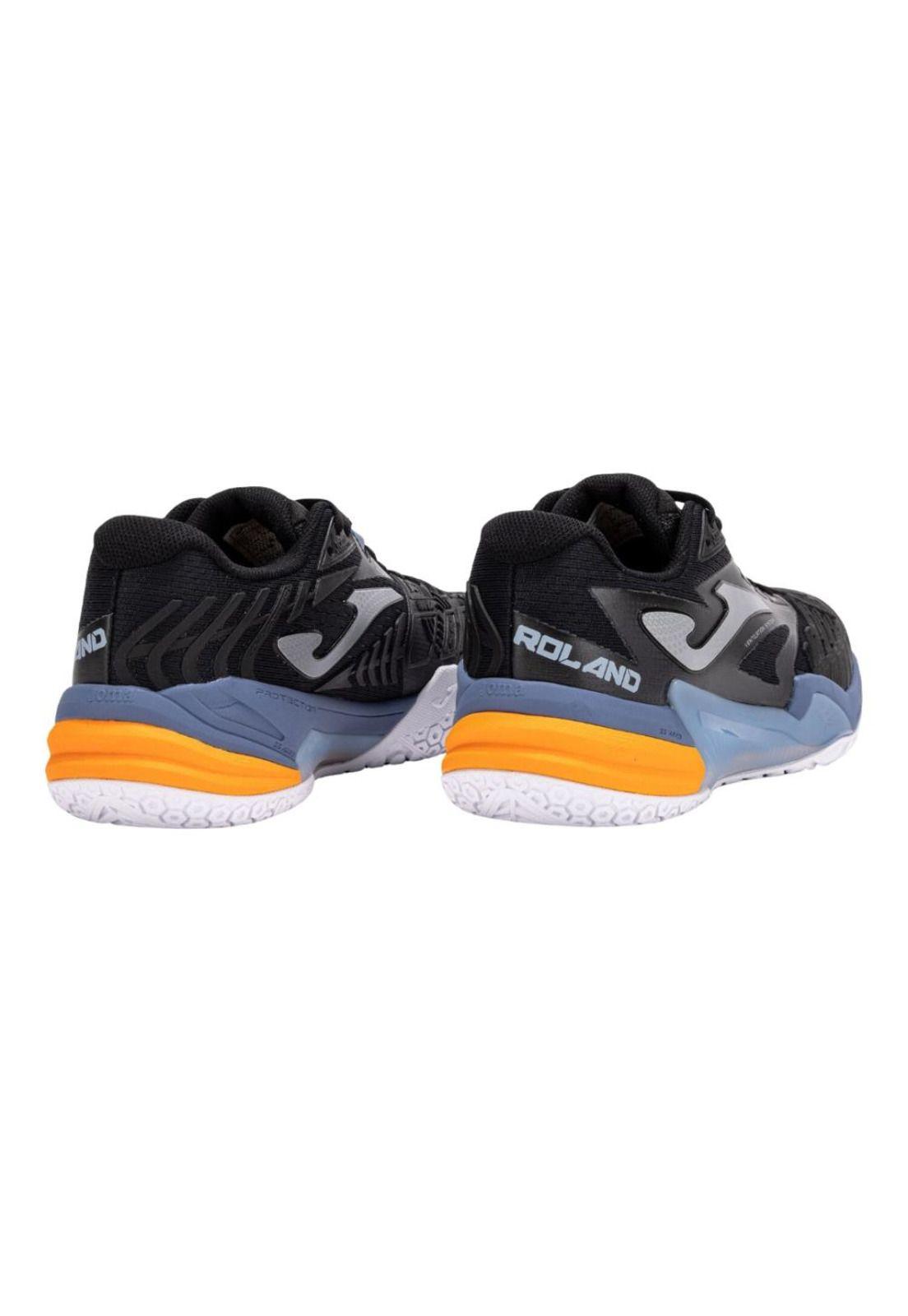 Zapatilla Tenis Roland 25 Negro Joma-3