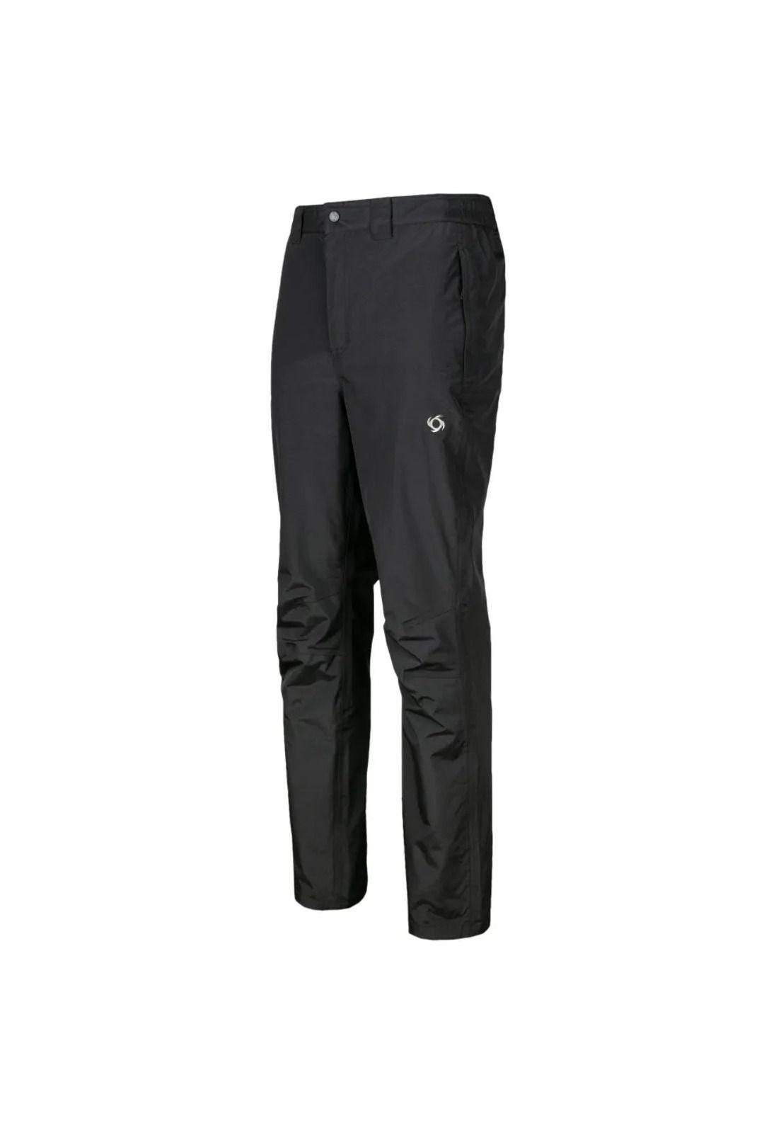 Pantalón Impermeable Hombre Cyclon Negro Doite-1