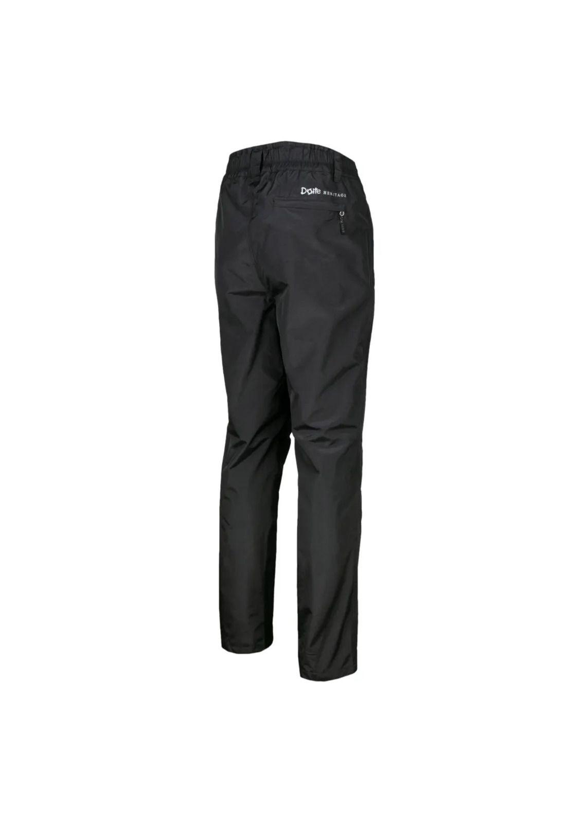Pantalón Impermeable Hombre Cyclon Negro Doite-2