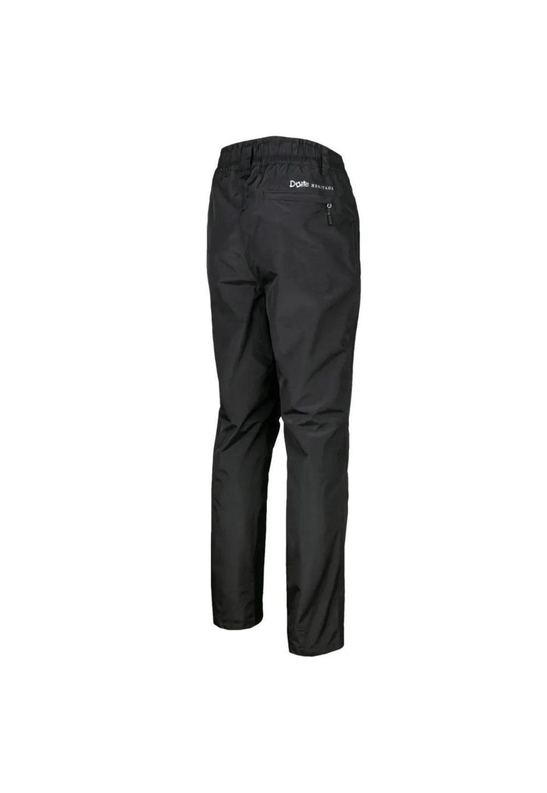 Pantalón Impermeable Hombre Cyclon Negro Doite-2