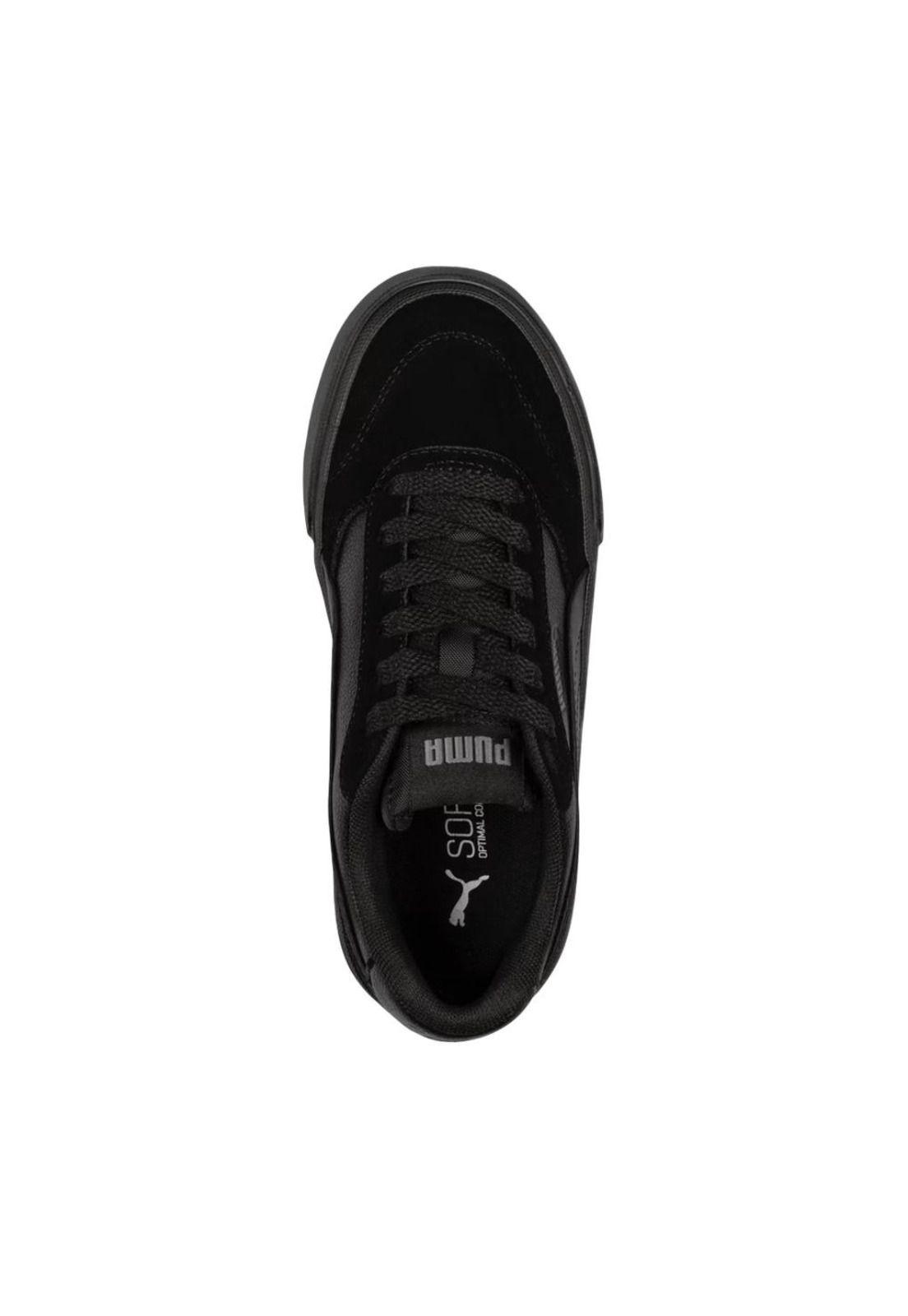 Zapatilla Kids Court Classic Vulc Negro Puma-2