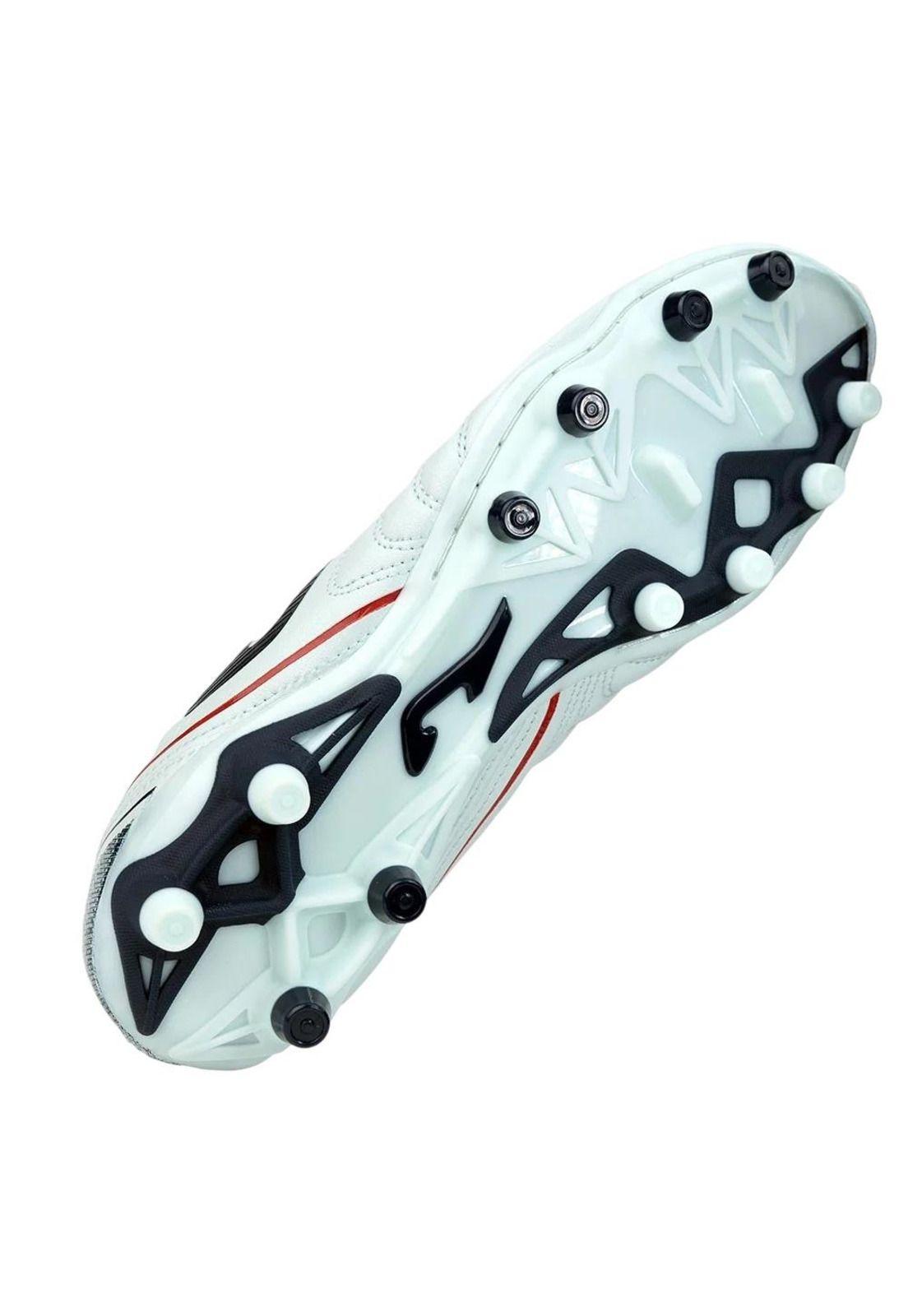 Zapatilla Fútbol FG Hombre Aguila Blanco Marino Joma-3