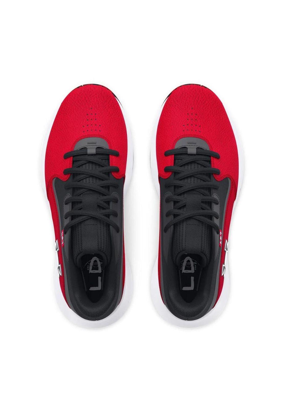 Zapatilla Basquetbol Hombre Lockdown 7 Rojo Under Armour-2